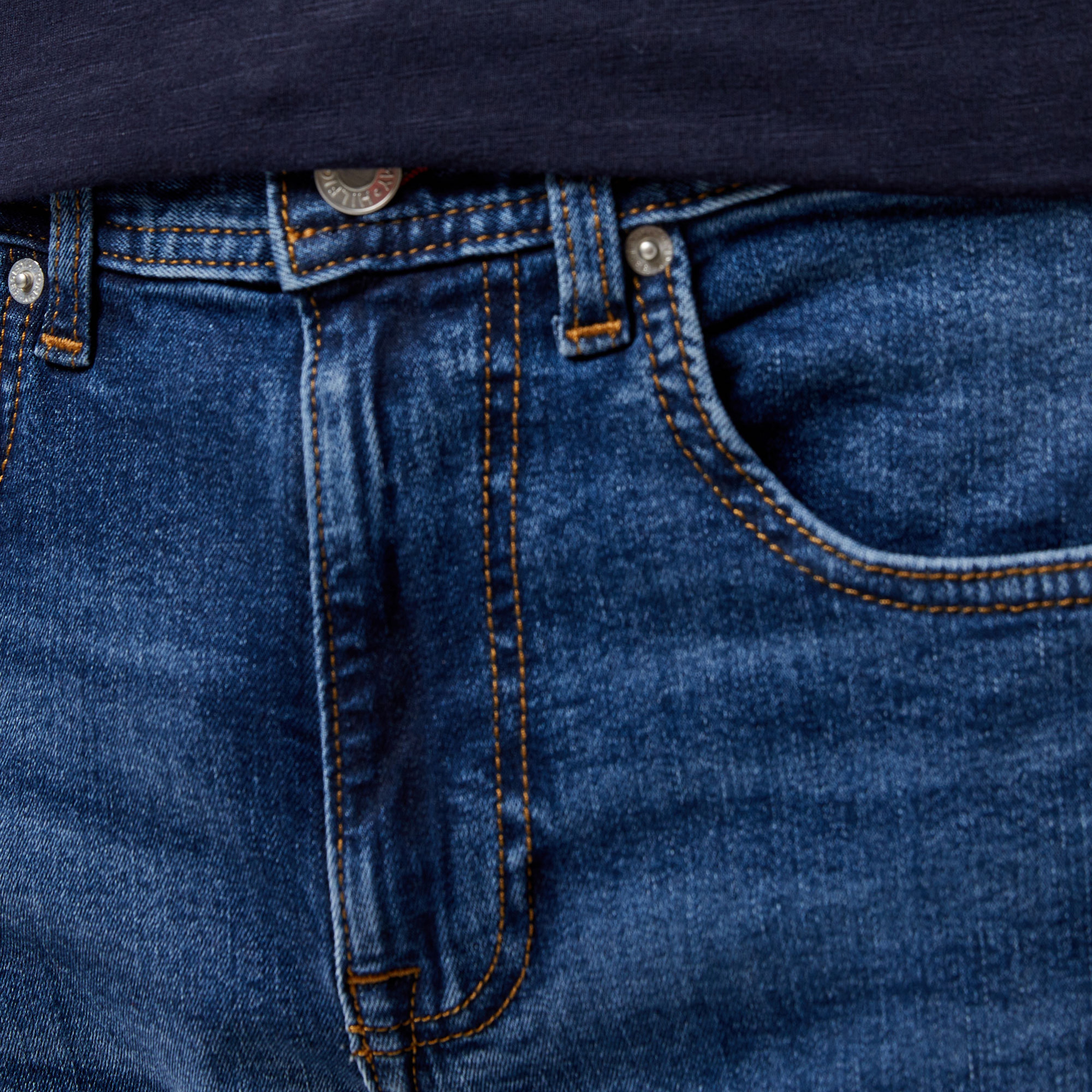 Tommy Hilfiger Erkek Mavi Pantolon