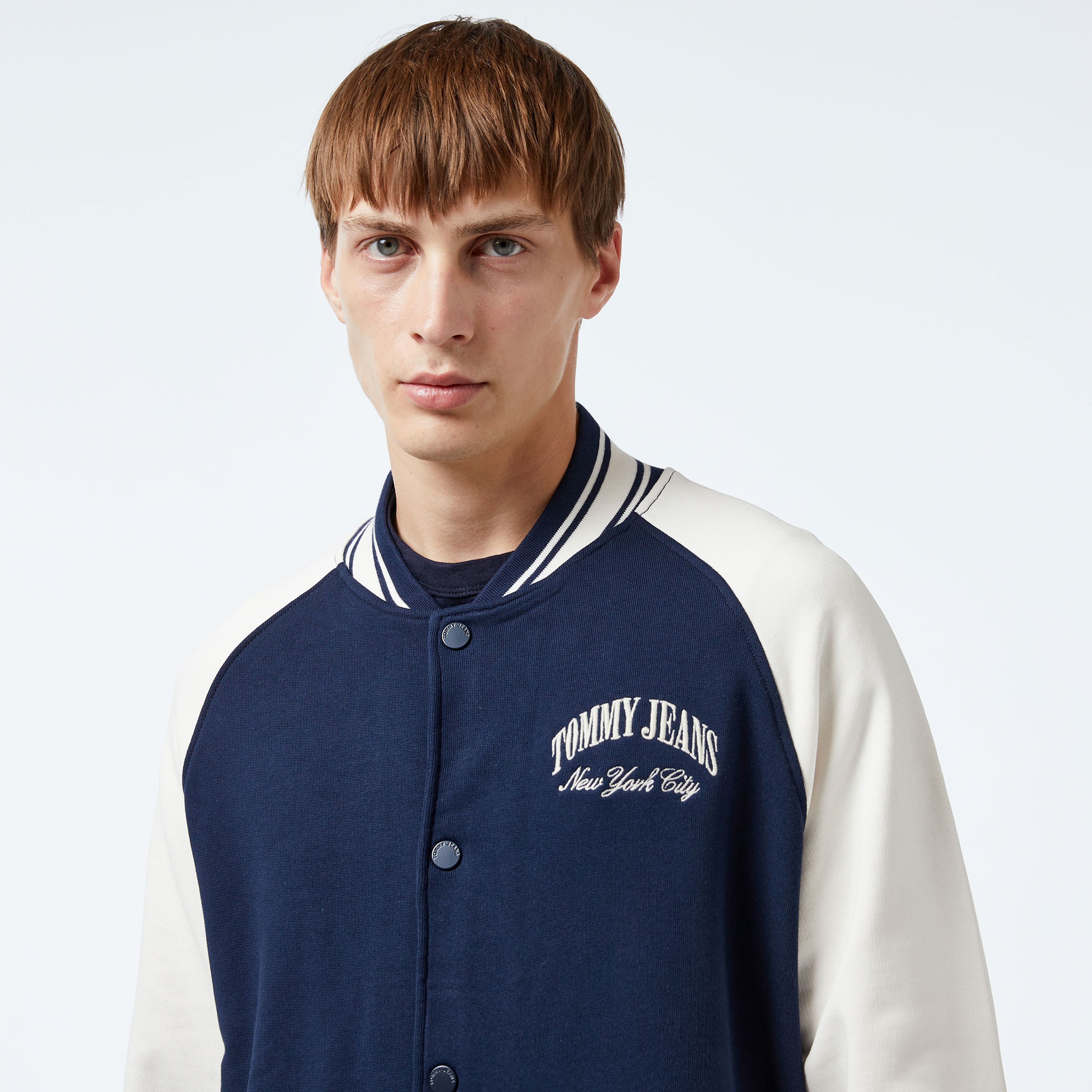 Tommy Hilfiger Erkek Mavi Mont