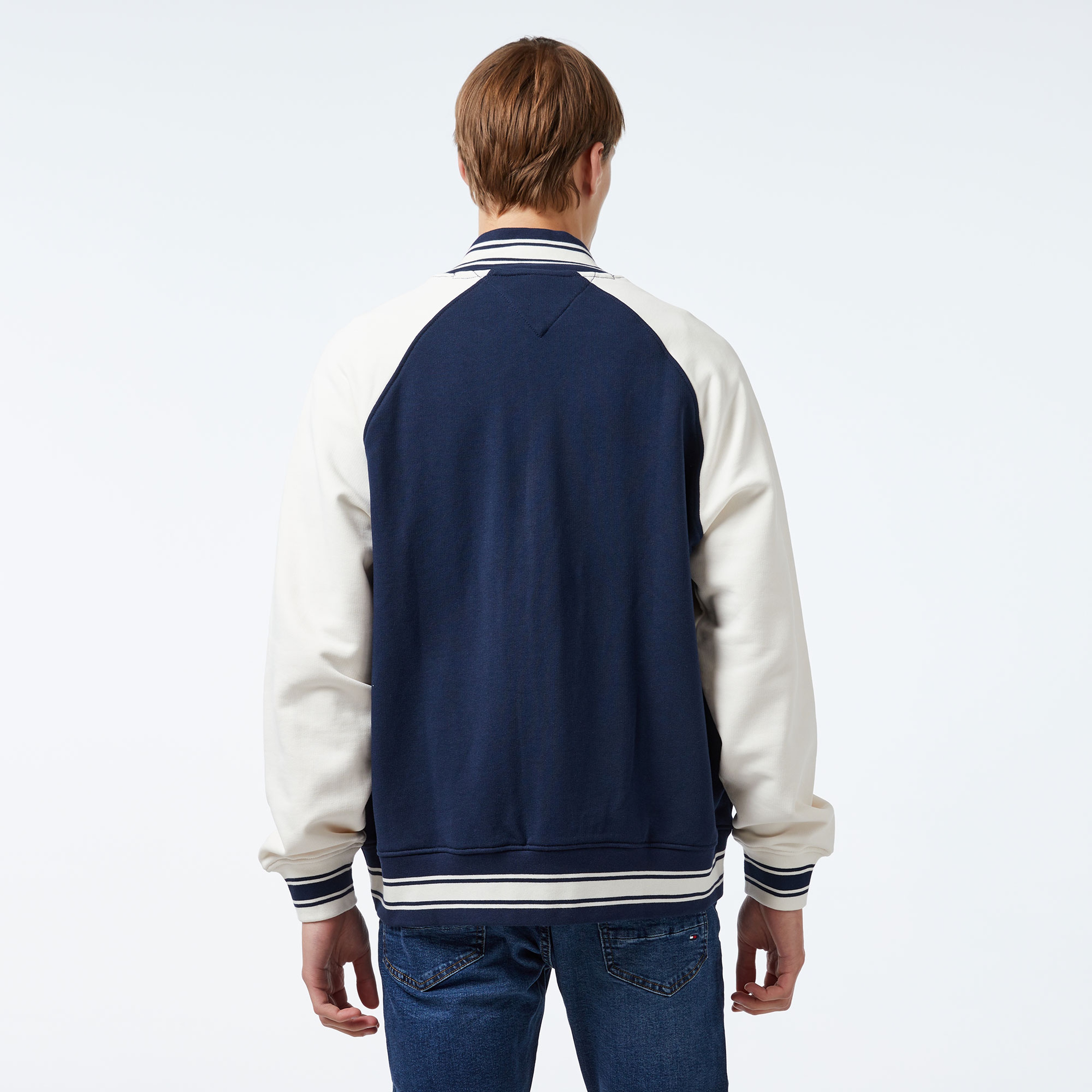 Tommy Hilfiger Erkek Mavi Mont