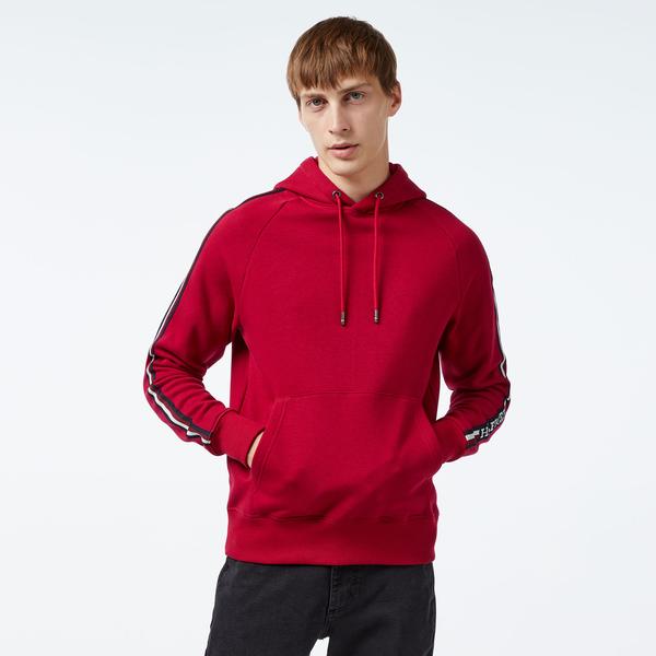 Tommy Hilfiger Erkek Kırmızı Sweatshirt