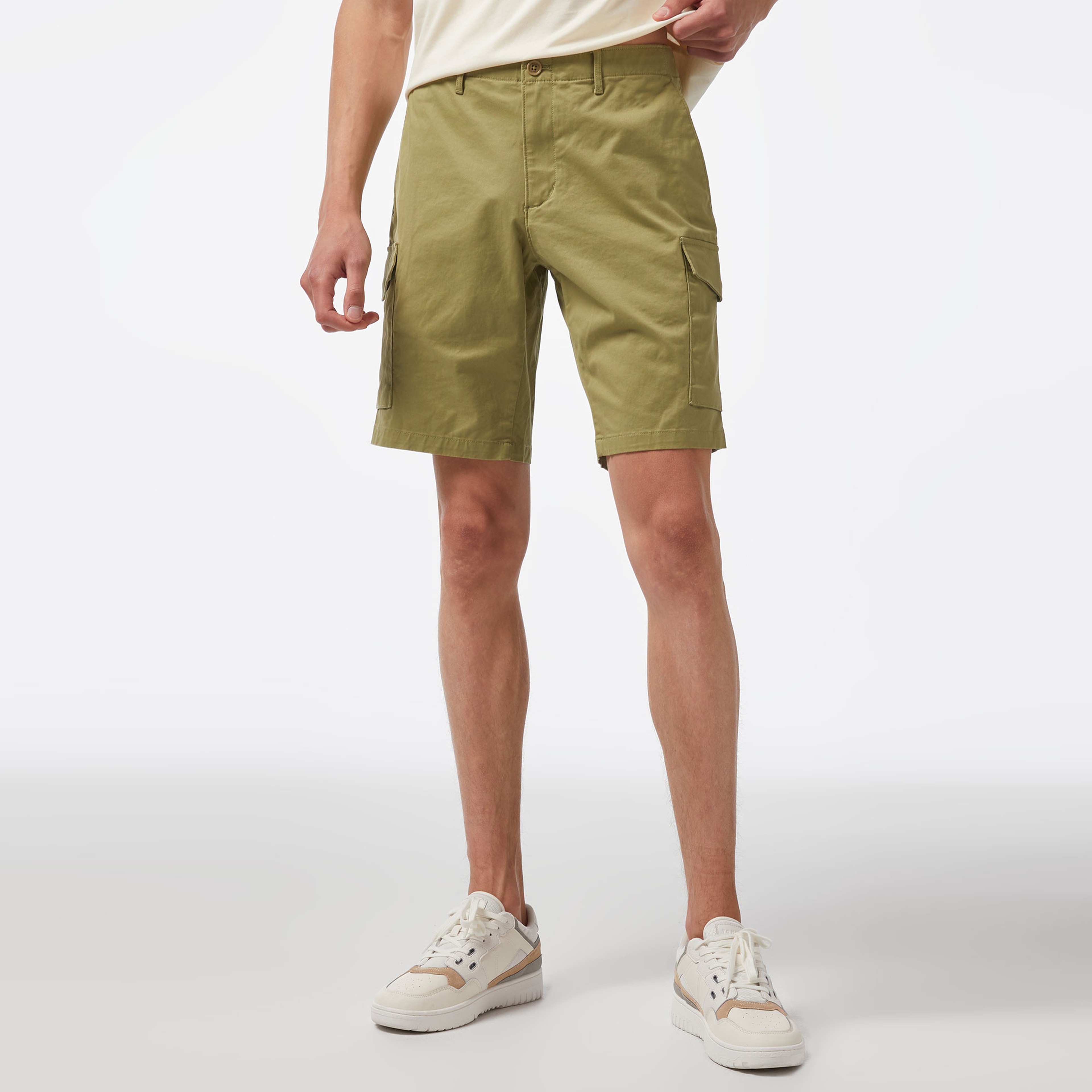 Tommy Hilfiger Erkek Yeşil Şort