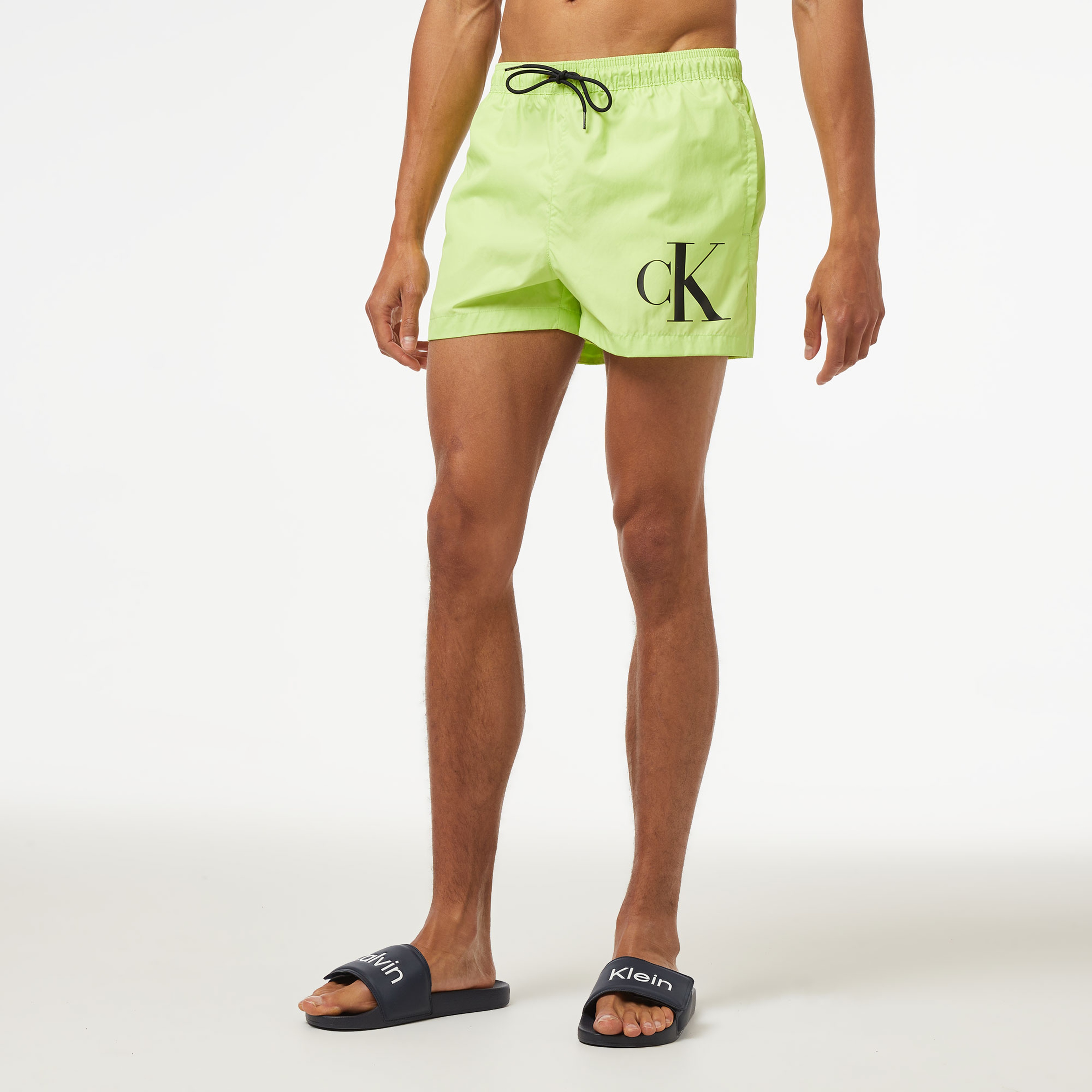 Calvin Klein Classic Erkek Yeşil Deniz Şortu