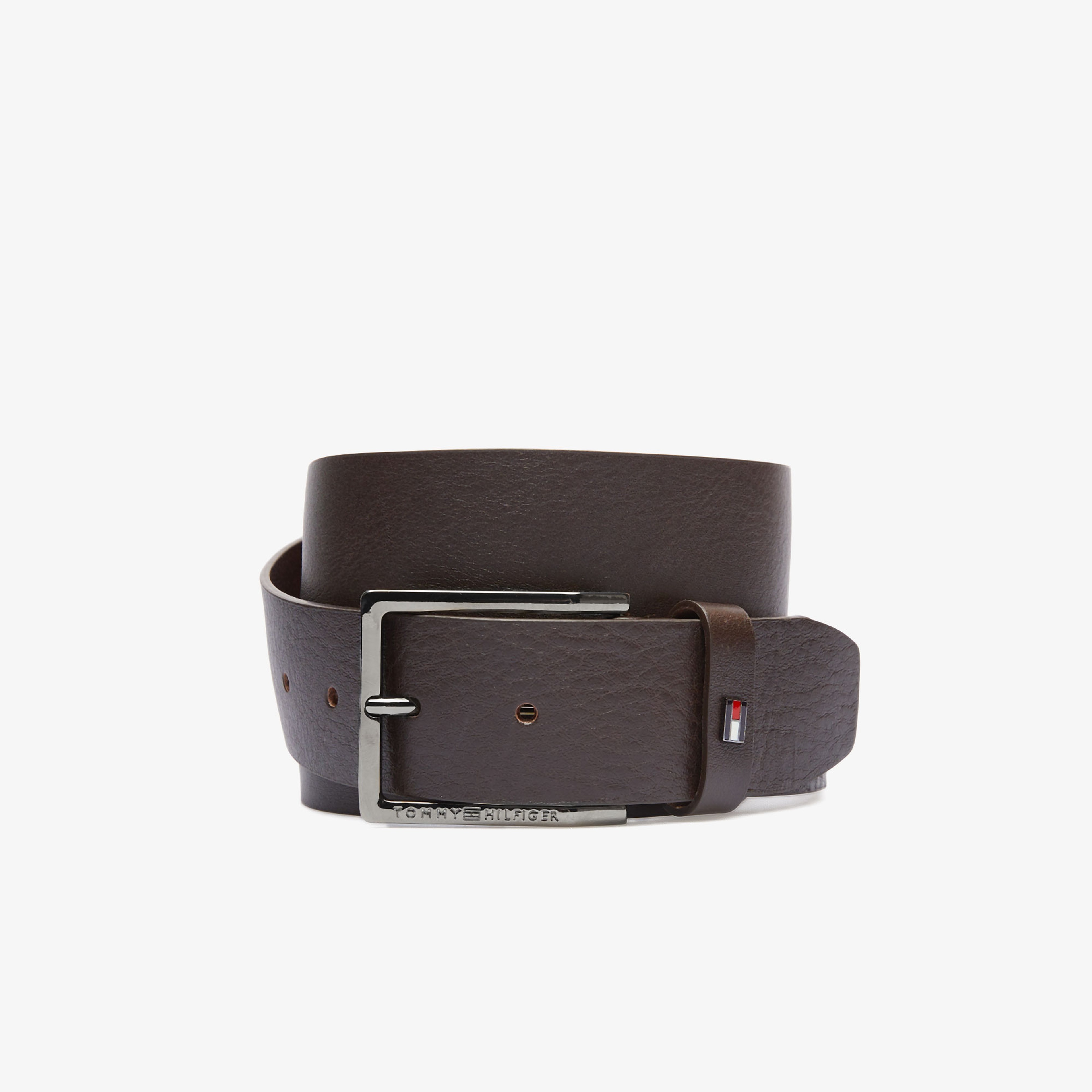 Tommy Hilfiger Erkek Kahverengi Kemer
