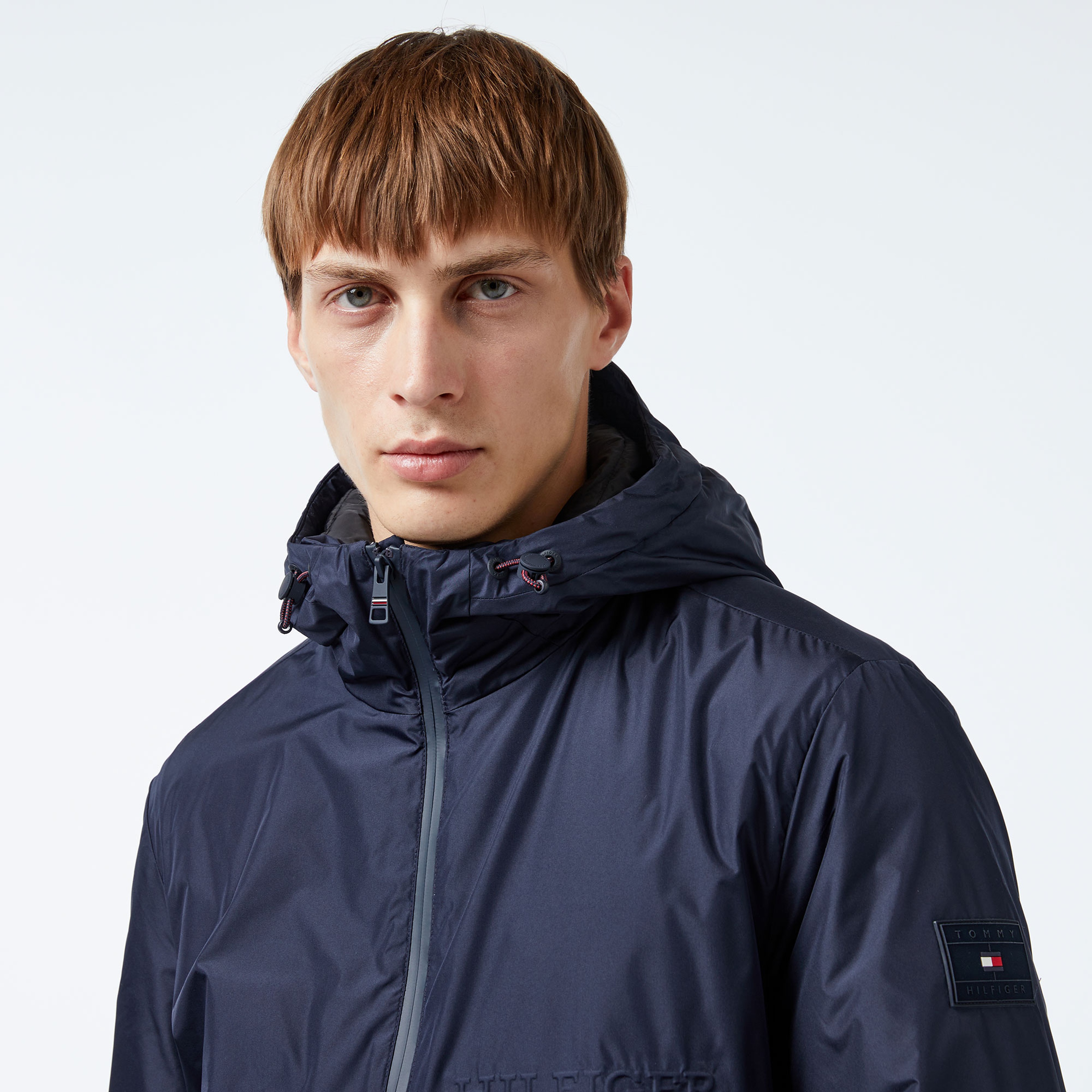 Tommy Hilfiger Erkek Mavi Mont