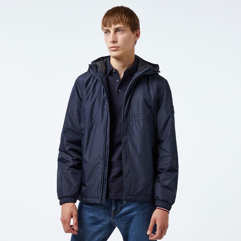 Tommy Hilfiger Erkek Mavi Mont