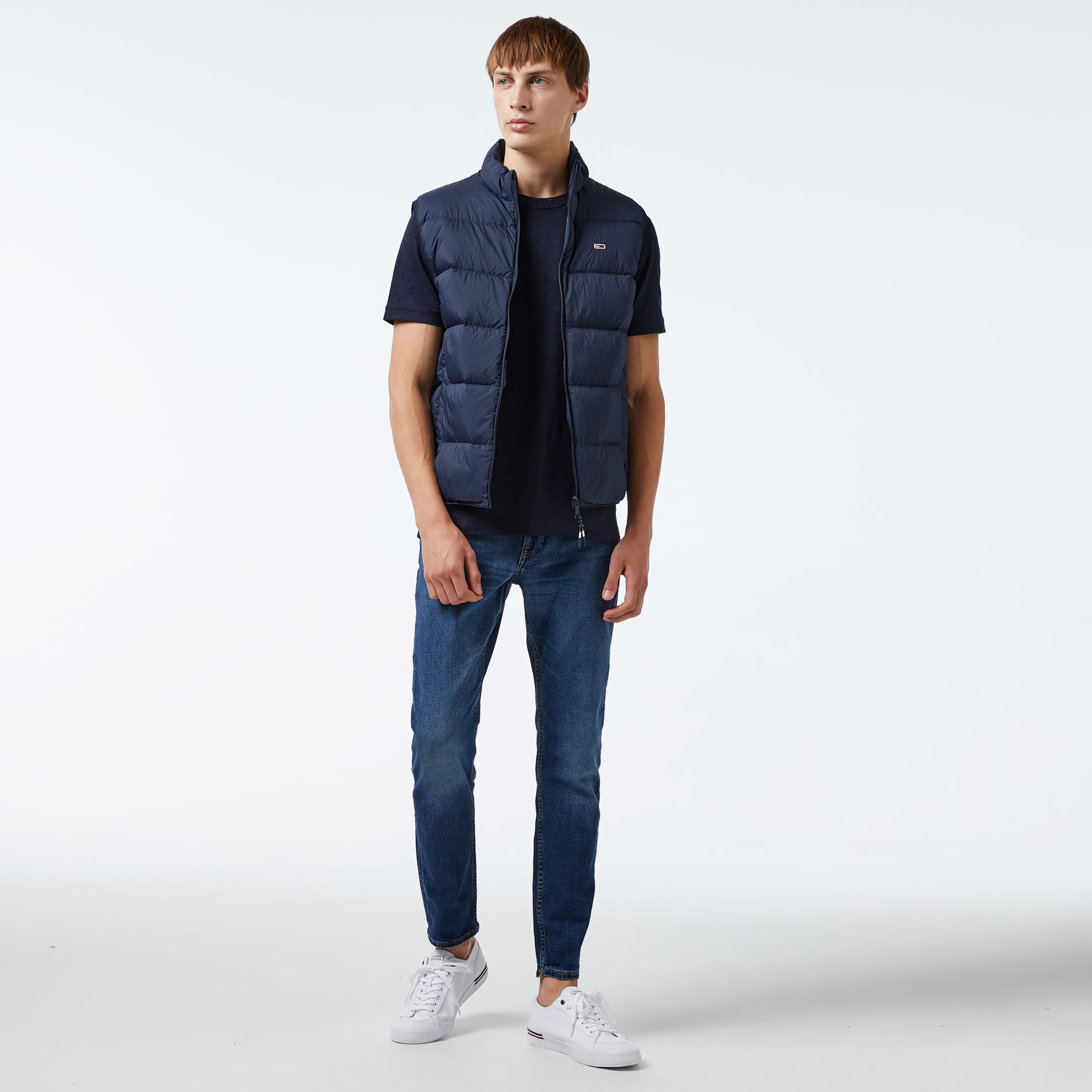 Tommy Hilfiger Erkek Mavi Yelek