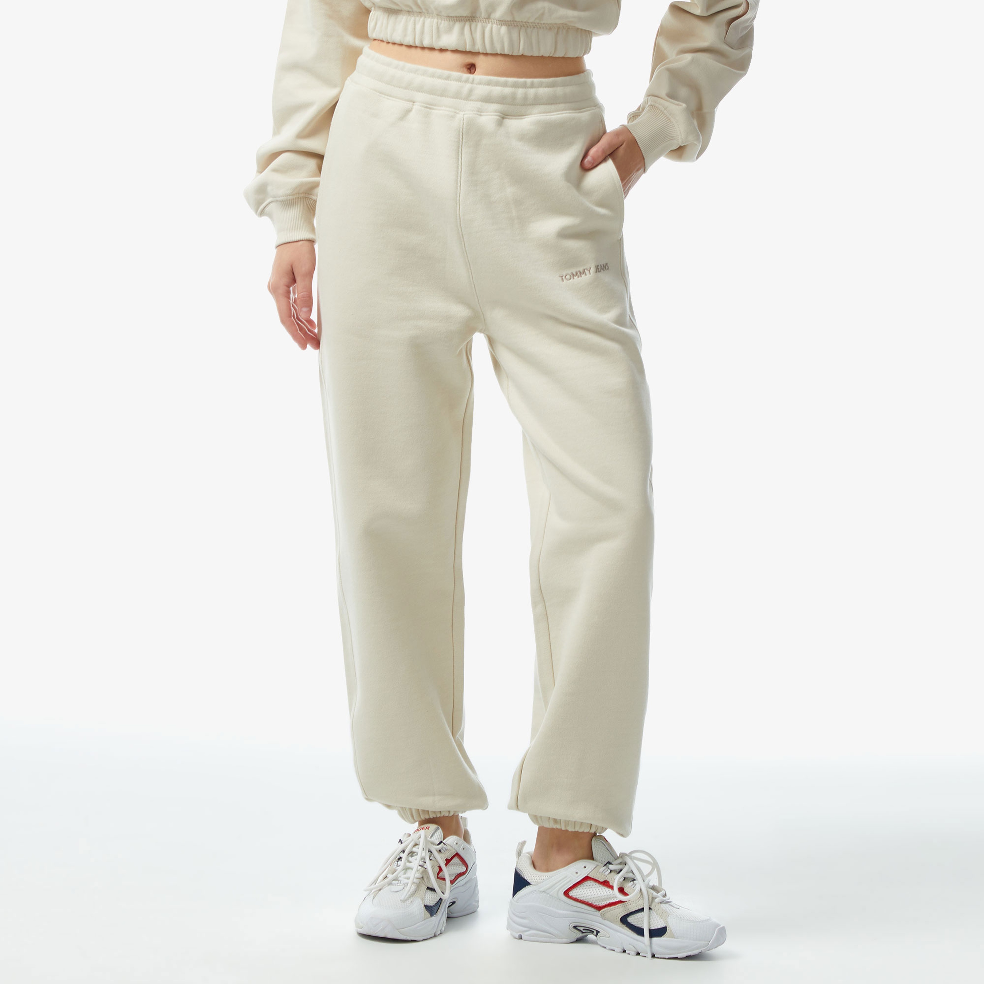 Tommy Hilfiger Kadın Bej Esofman