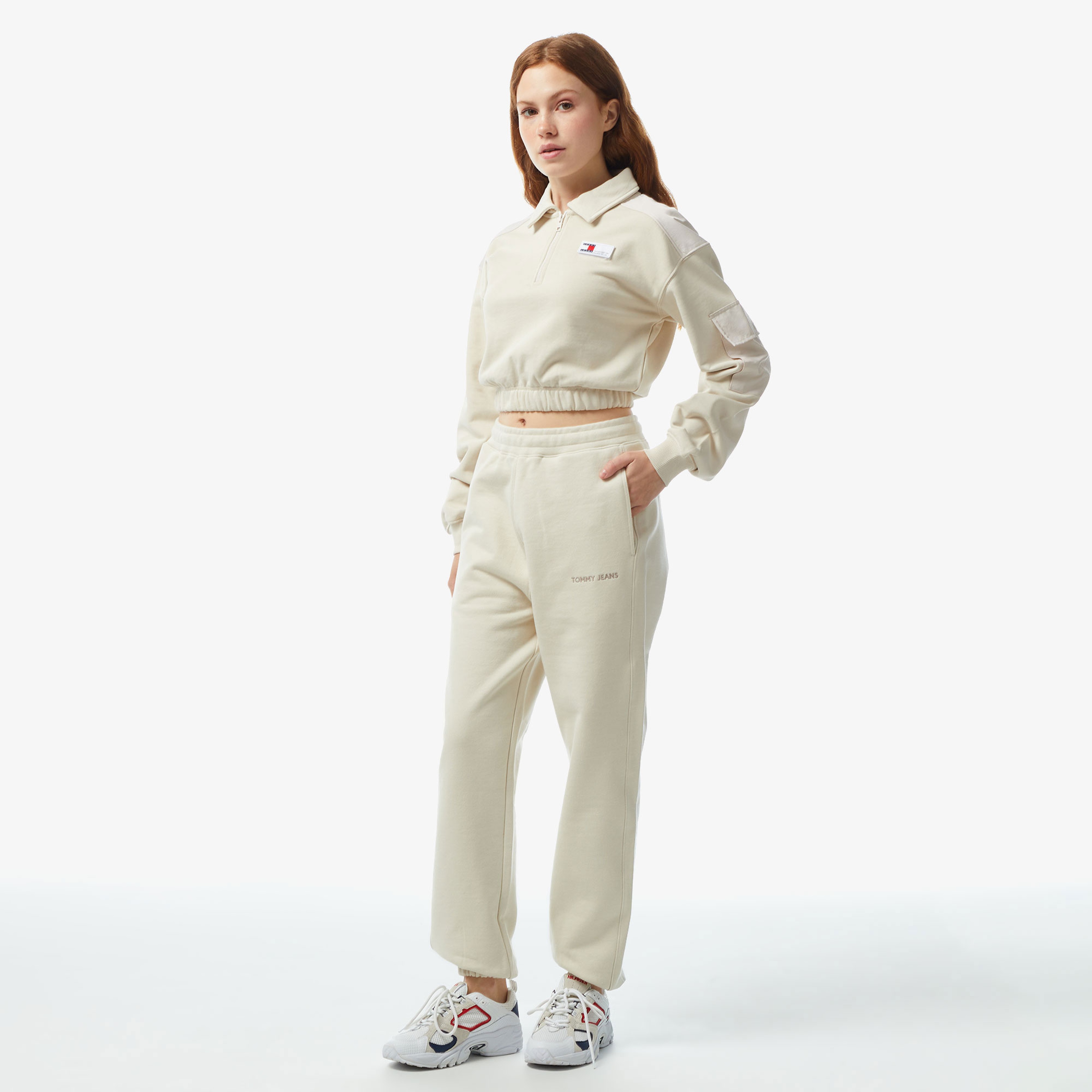 Tommy Hilfiger Kadın Bej Esofman