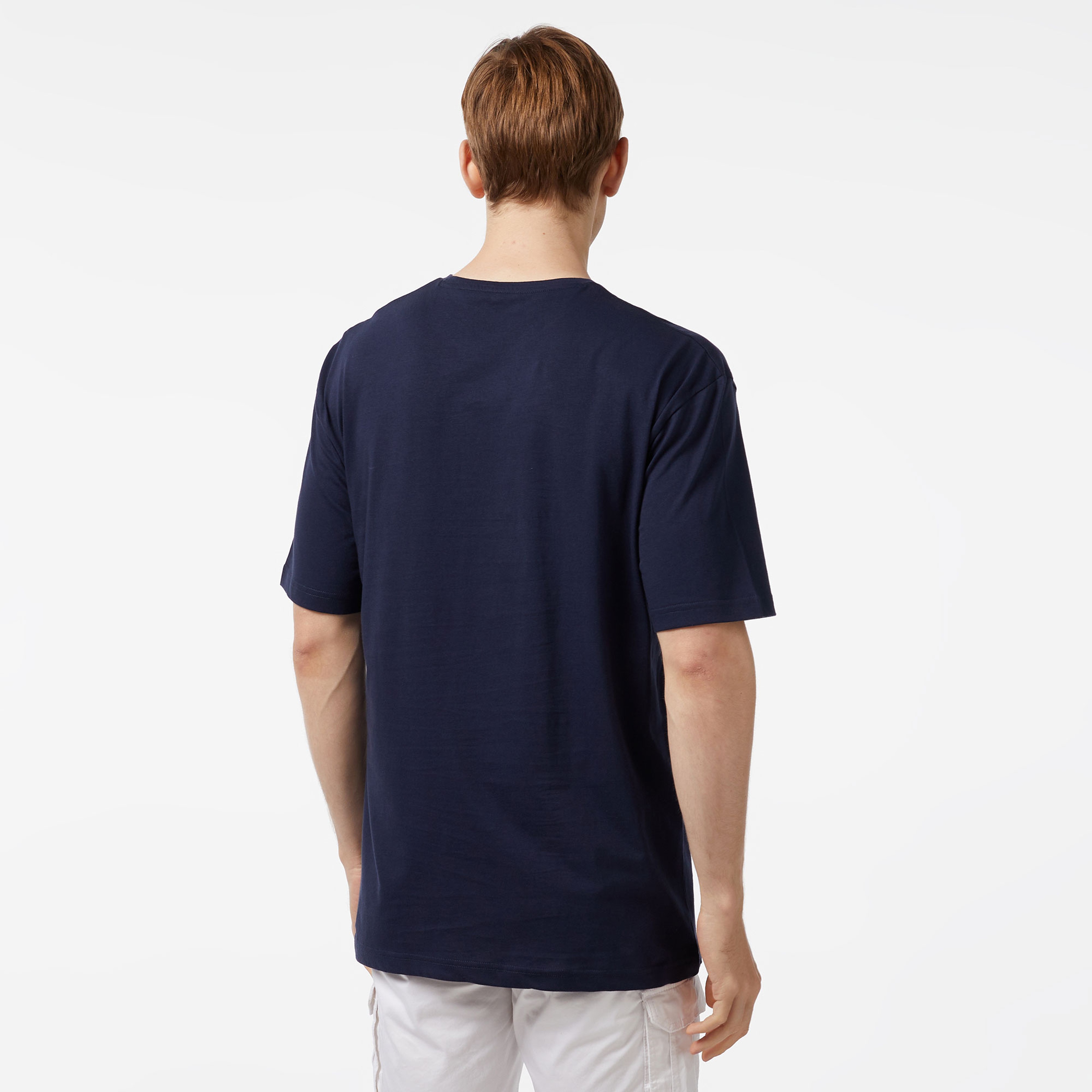 Nautica Erkek Lacivert Oversize T-Shirt