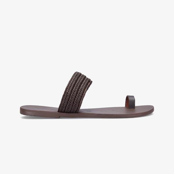 Manebi Kadın Kahverengi Terlik