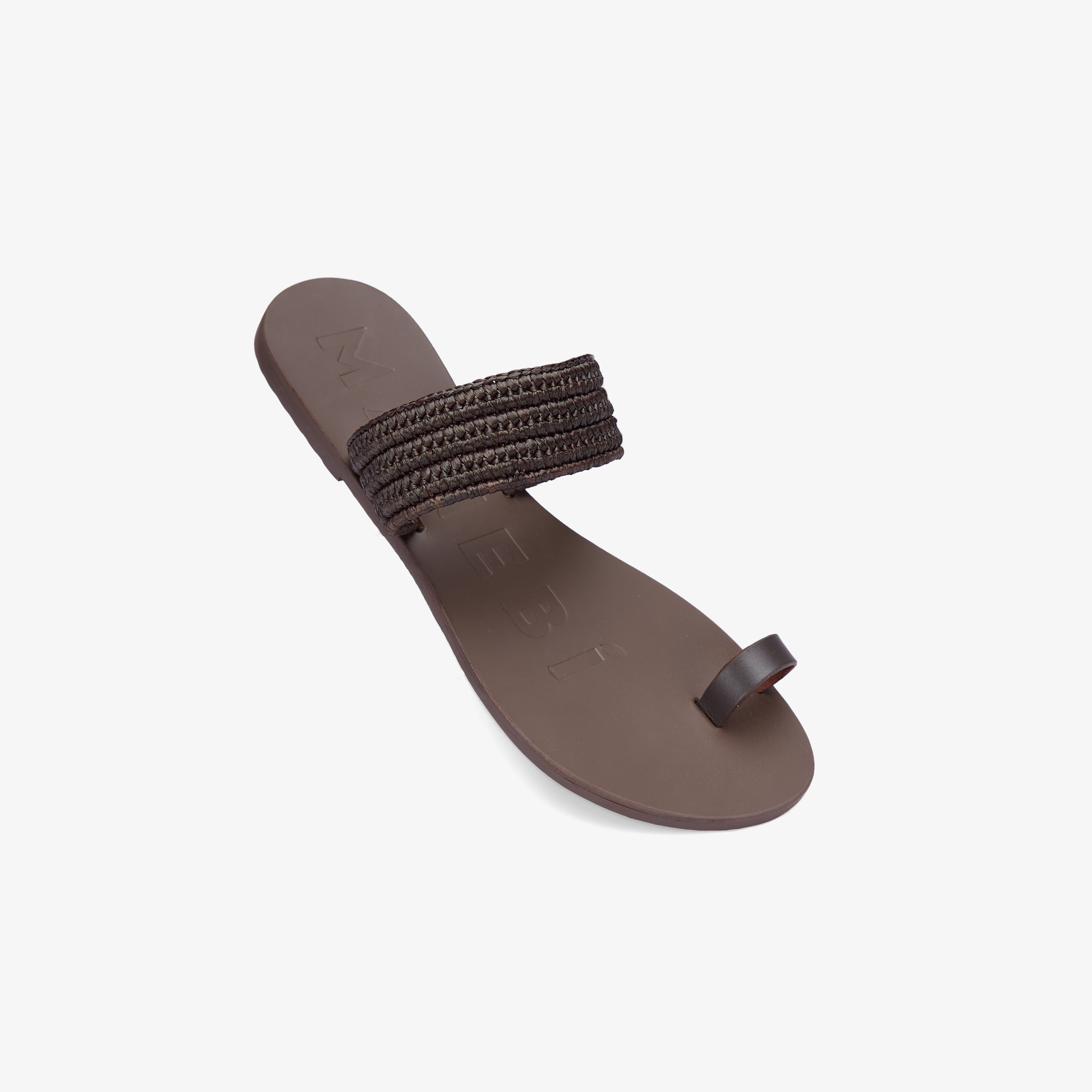 Manebi Kadın Kahverengi Terlik