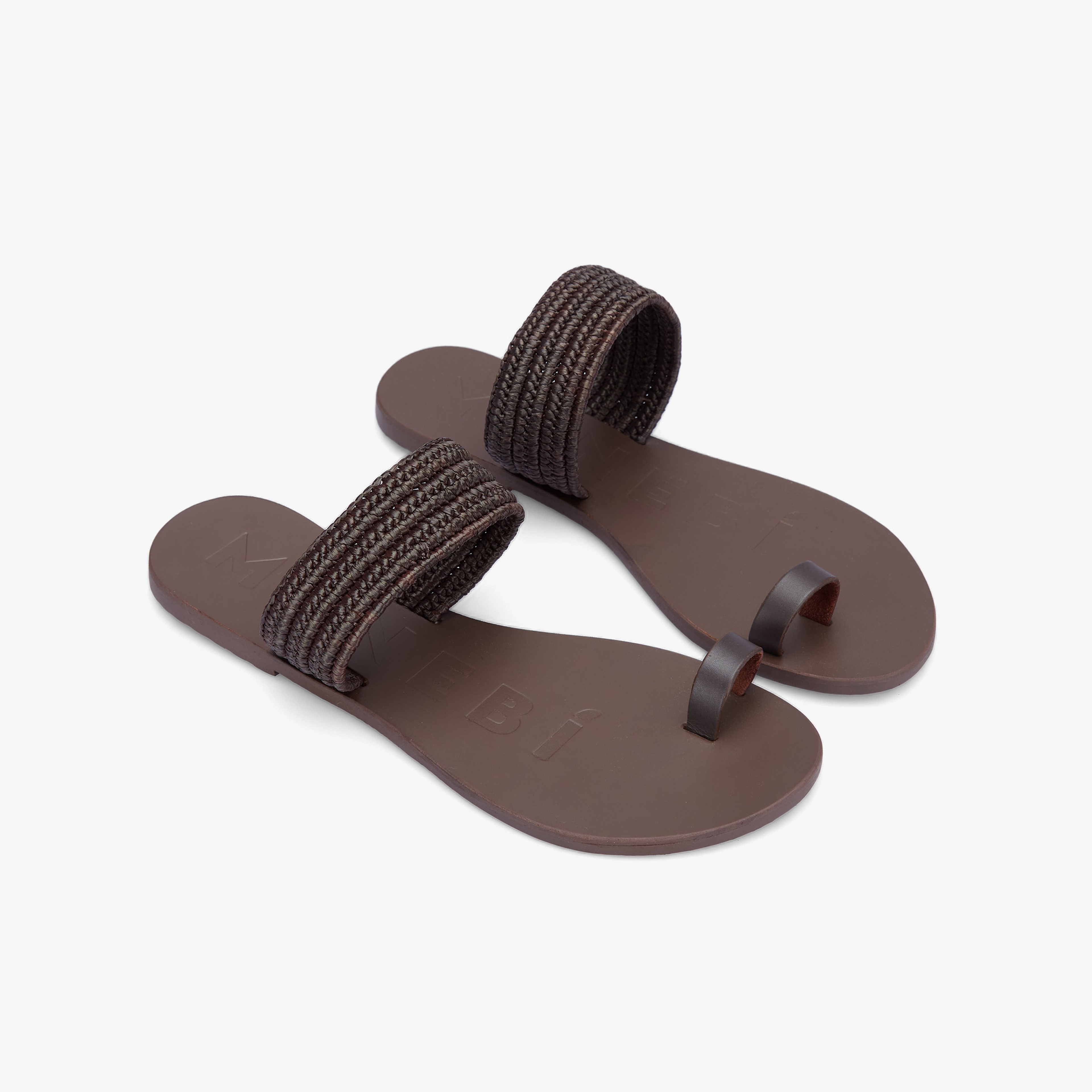 Manebi Kadın Kahverengi Terlik