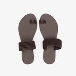 Manebi Kadın Kahverengi Terlik