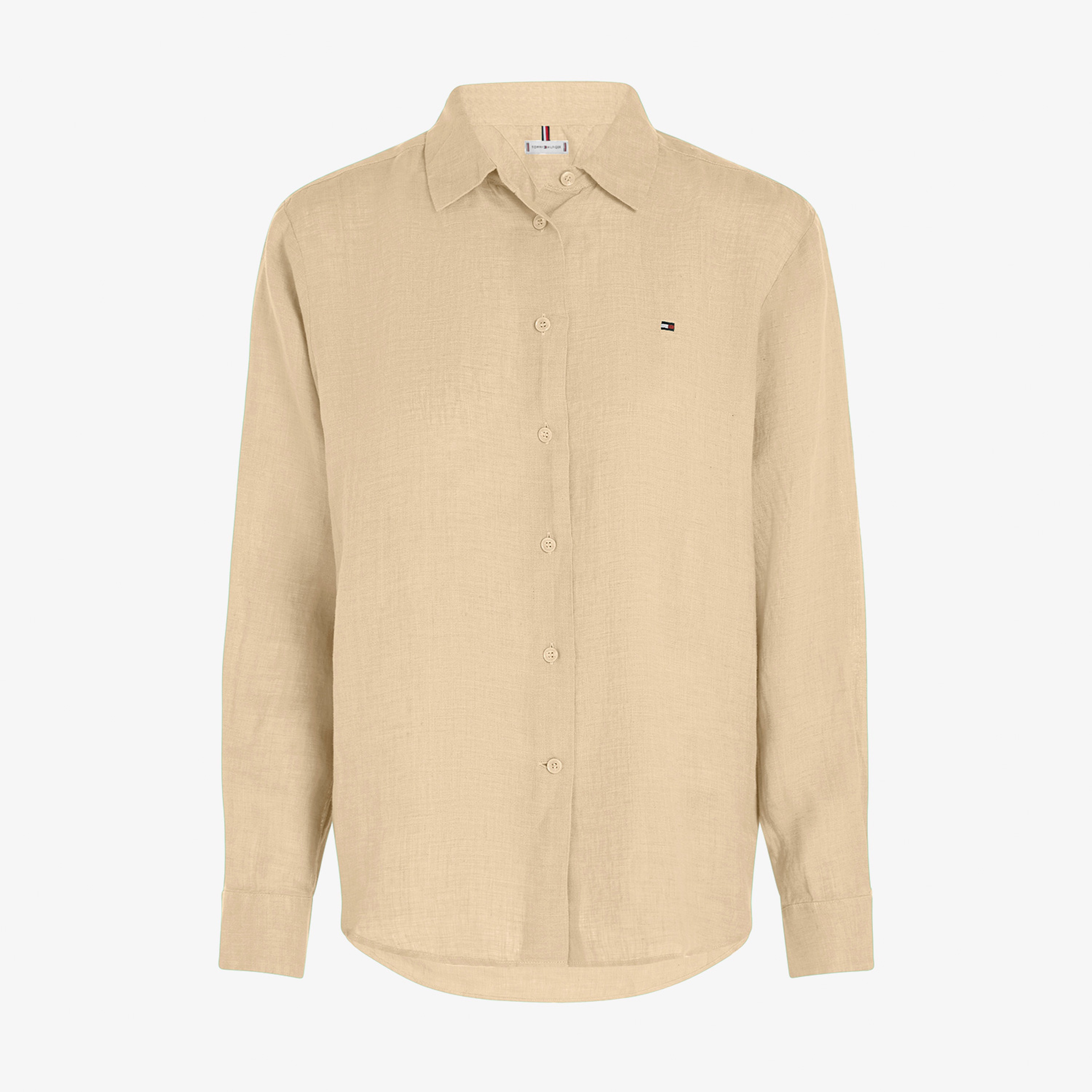 Tommy Hilfiger Kadın Bej Gömlek