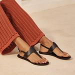 Manebi Alex Rivière Kadın Siyah Sandalet