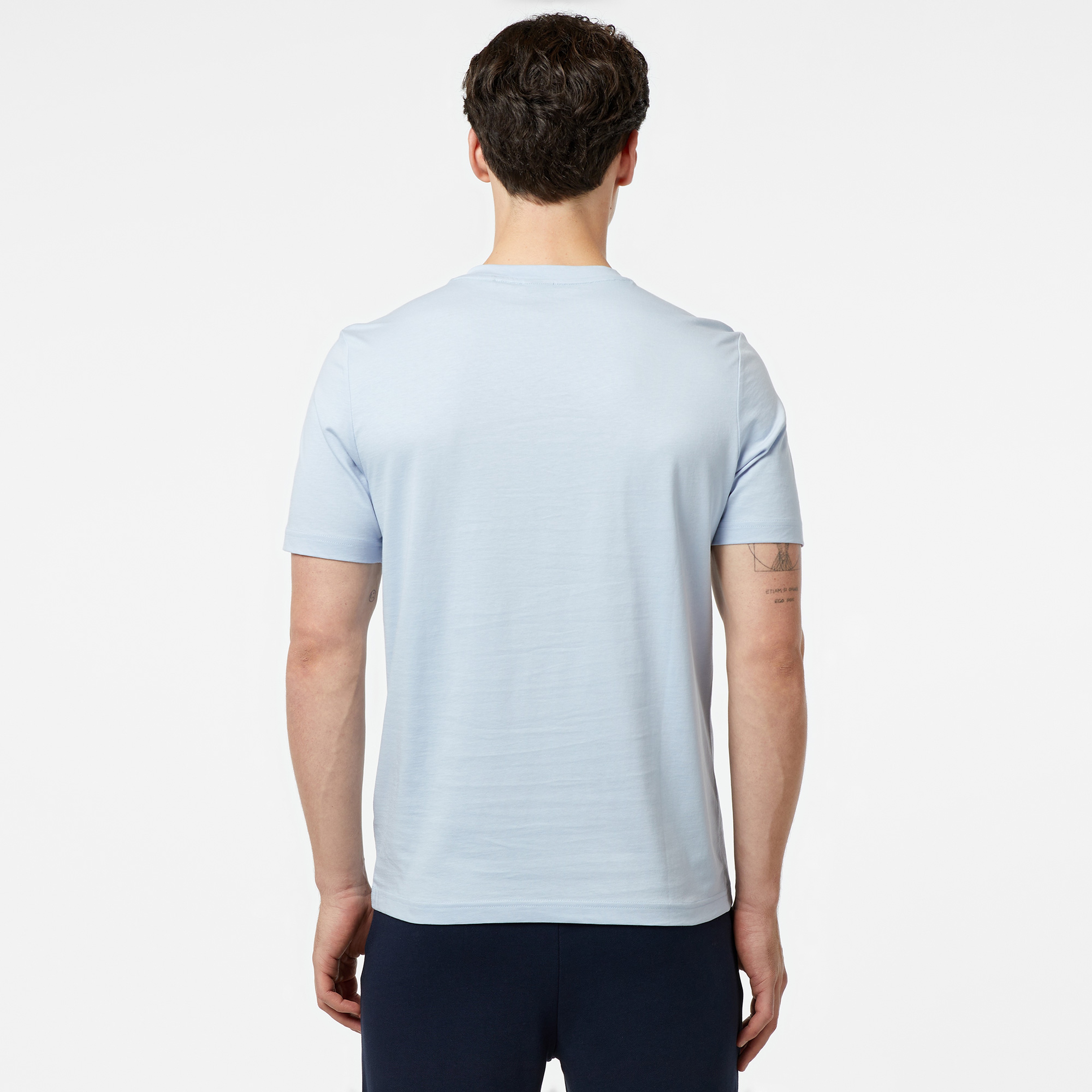 Boss Erkek Mavi T-Shirt