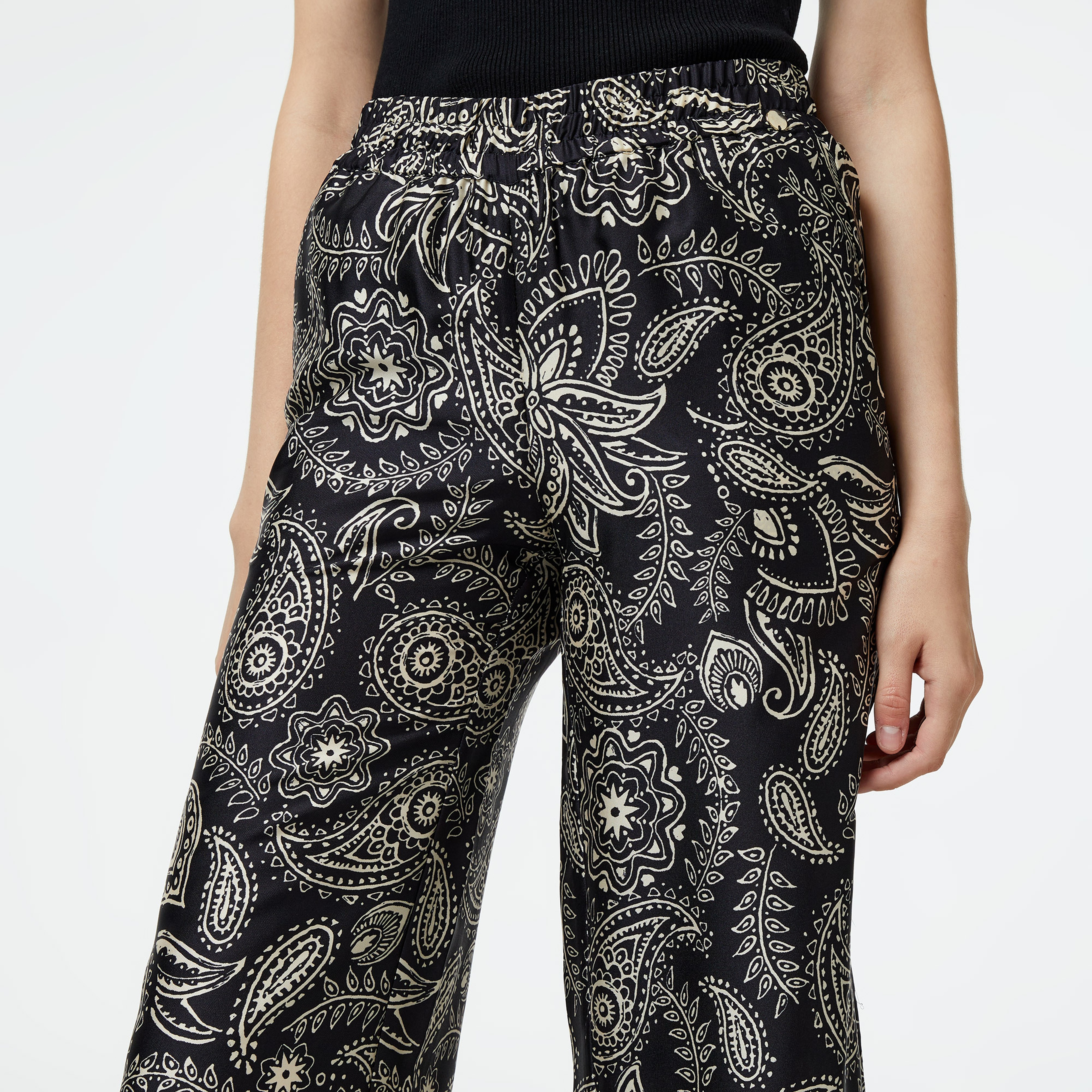 Liu Jo Kadın Siyah Pantolon