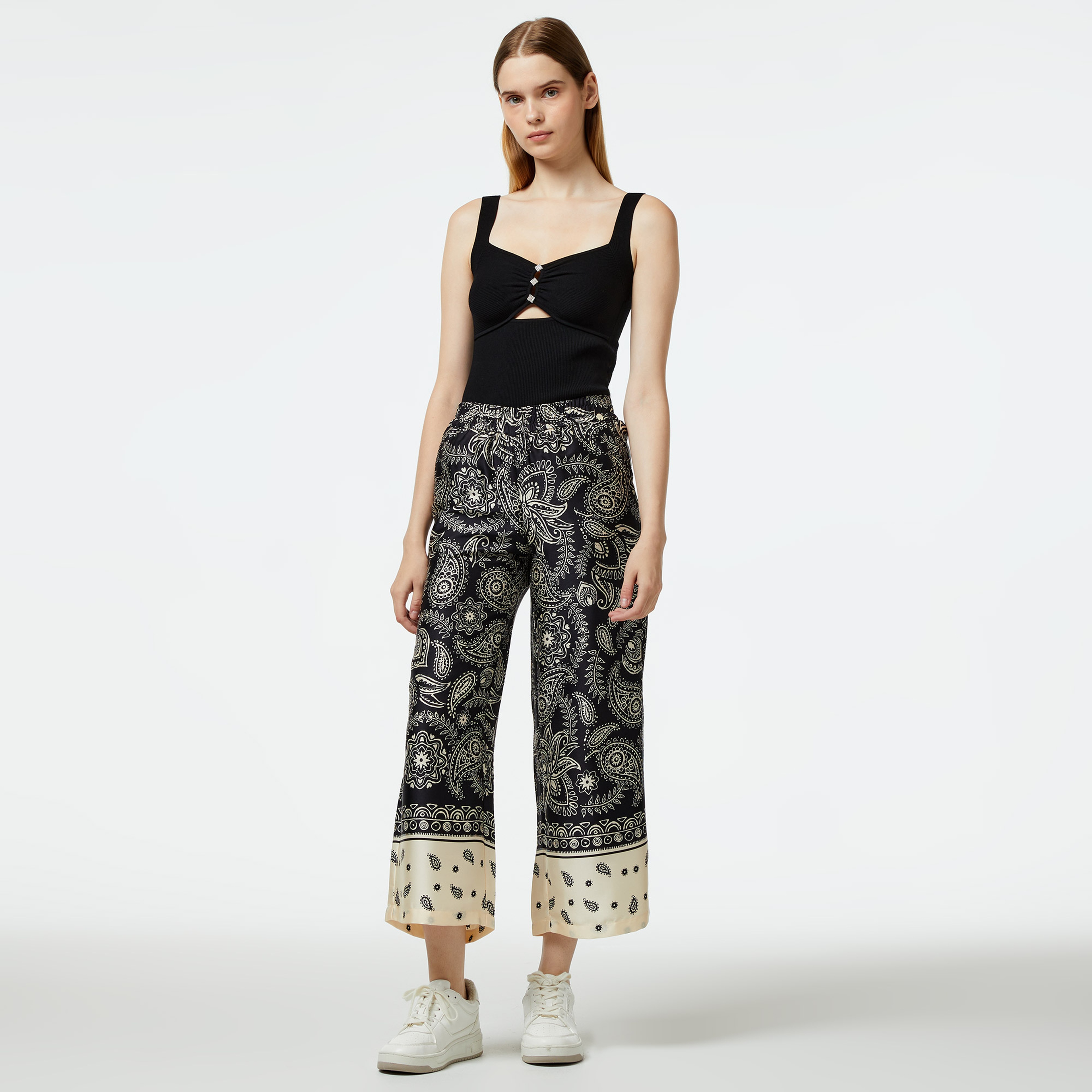 Liu Jo Kadın Siyah Pantolon