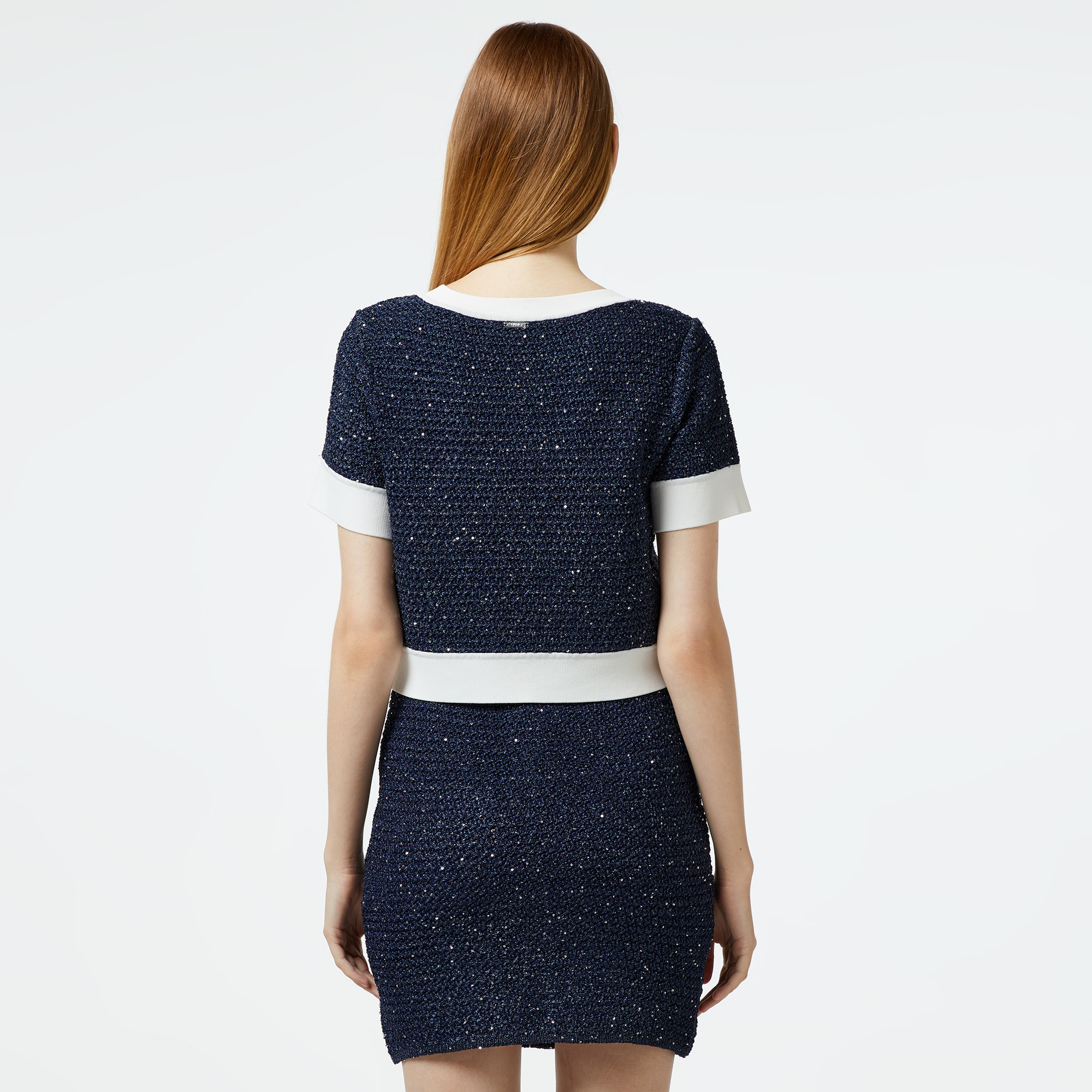 Liu Jo Kadın Lacivert Triko