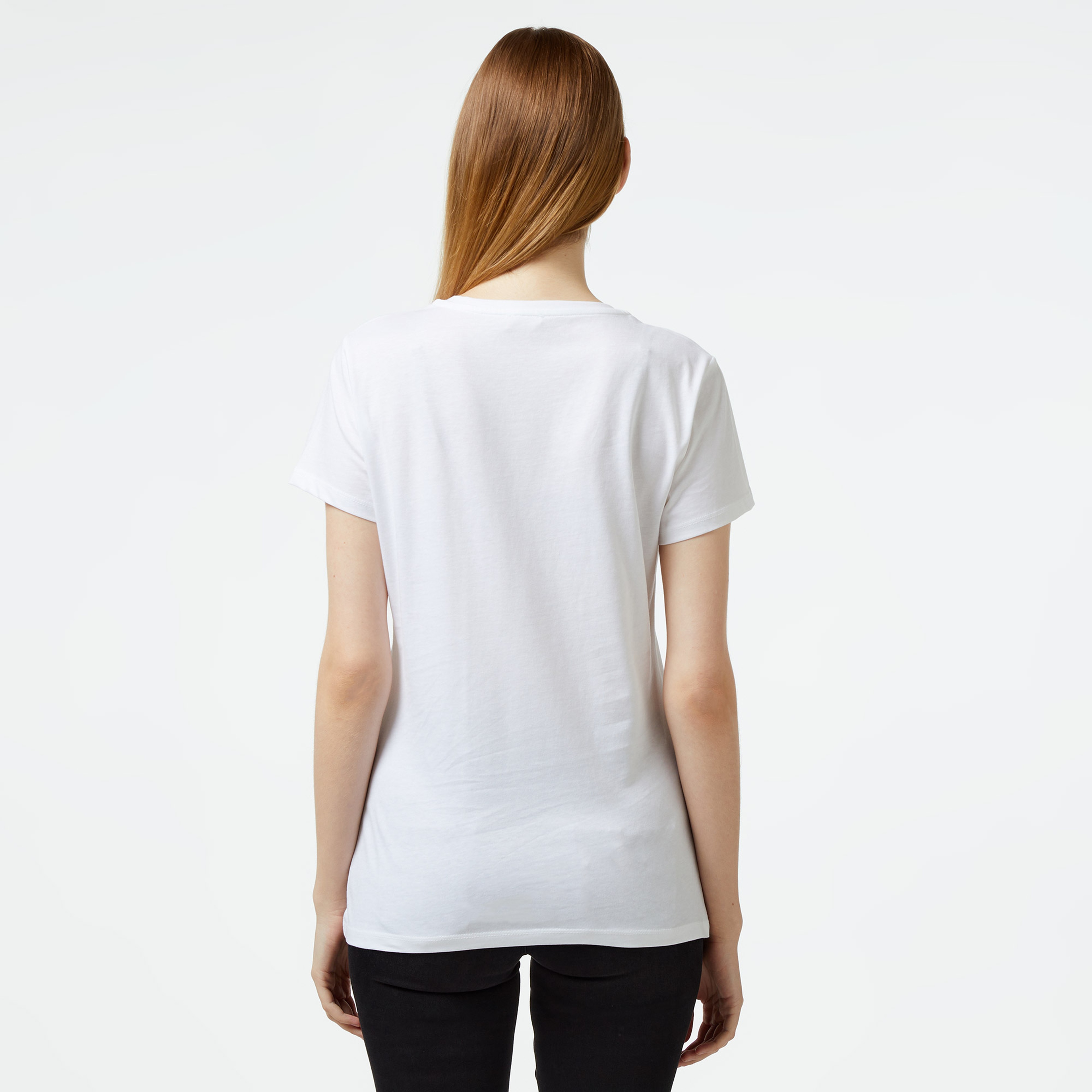 Liu Jo Kadın Beyaz T-Shirt