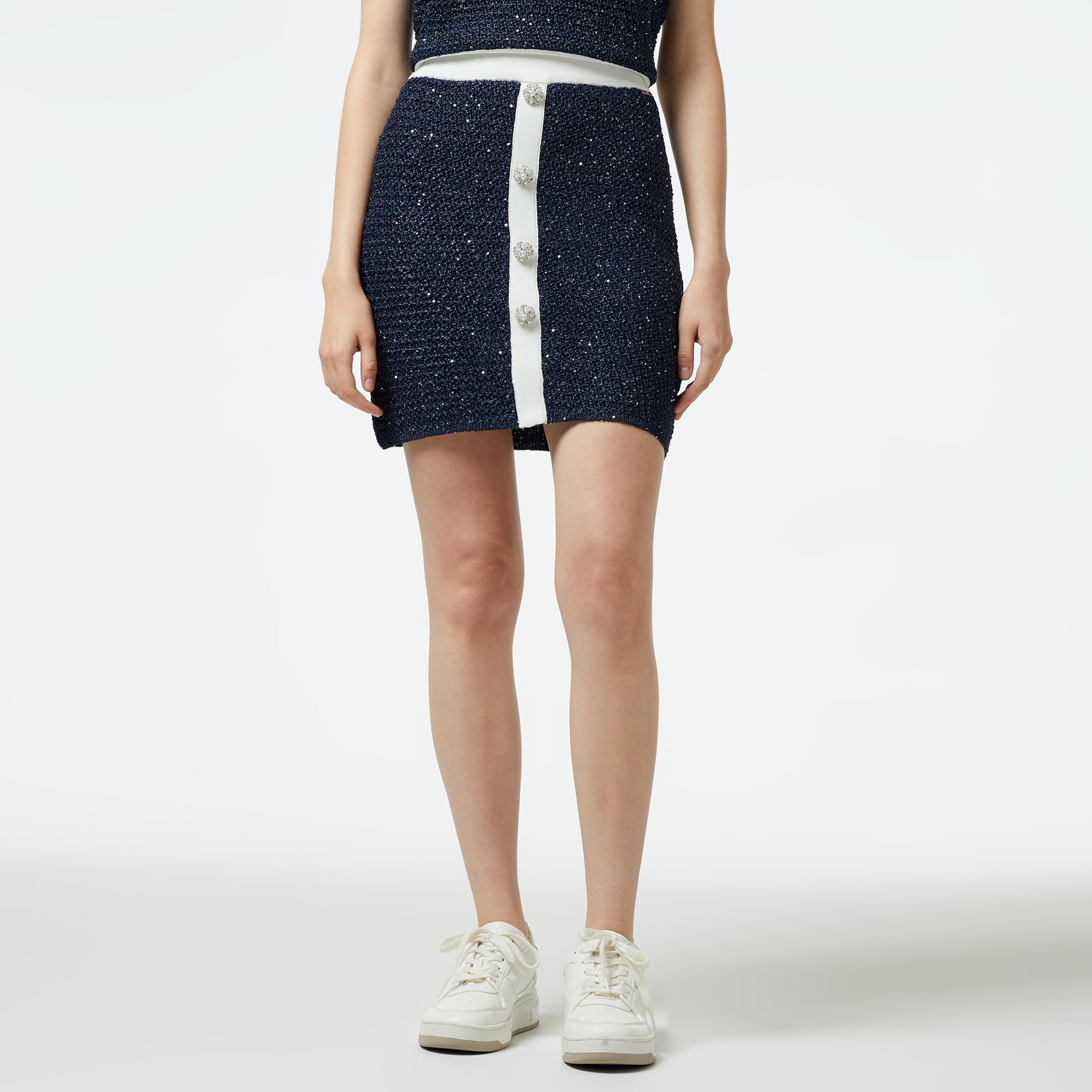 Liu Jo Kadın Lacivert Etek