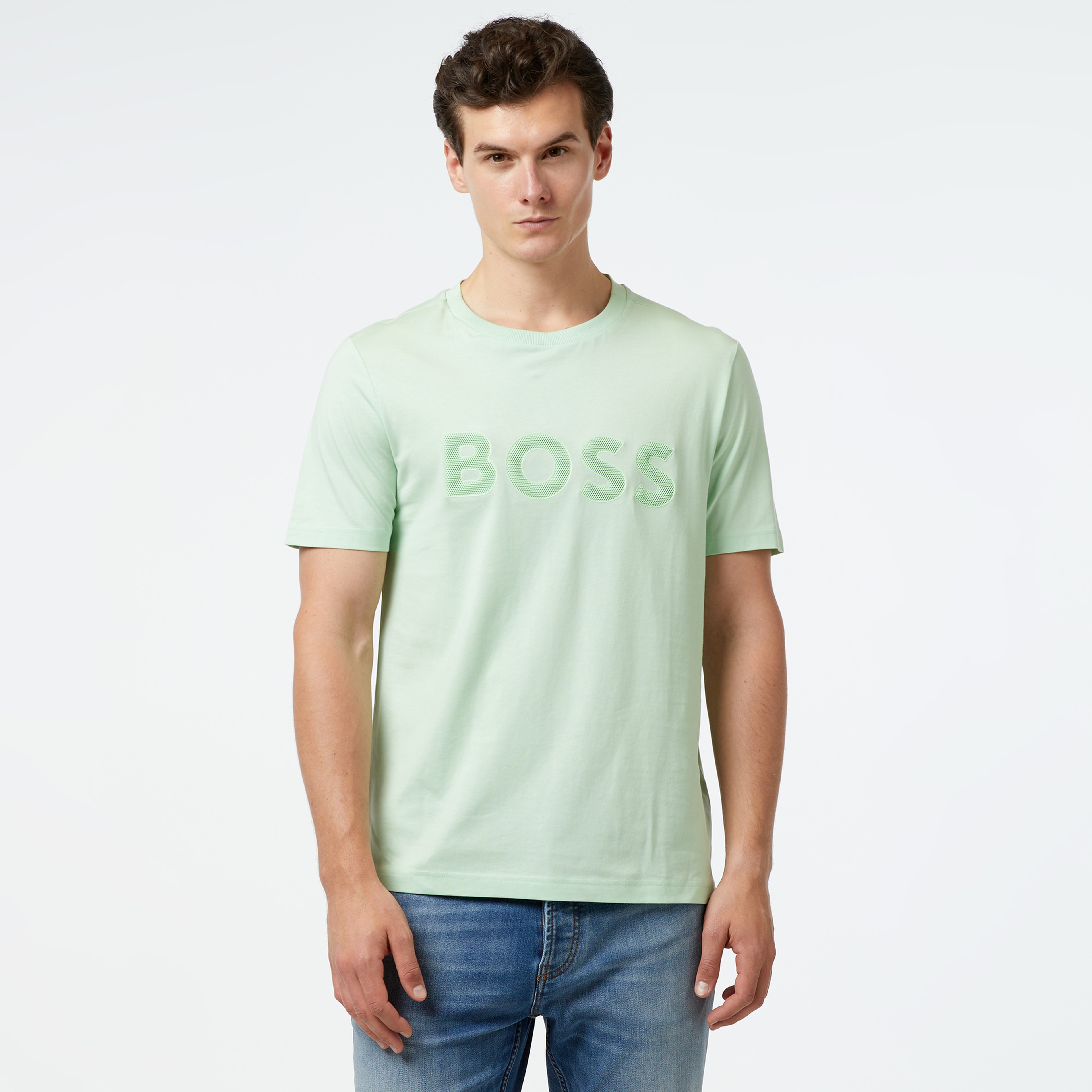 Boss Erkek Yeşil T-Shirt
