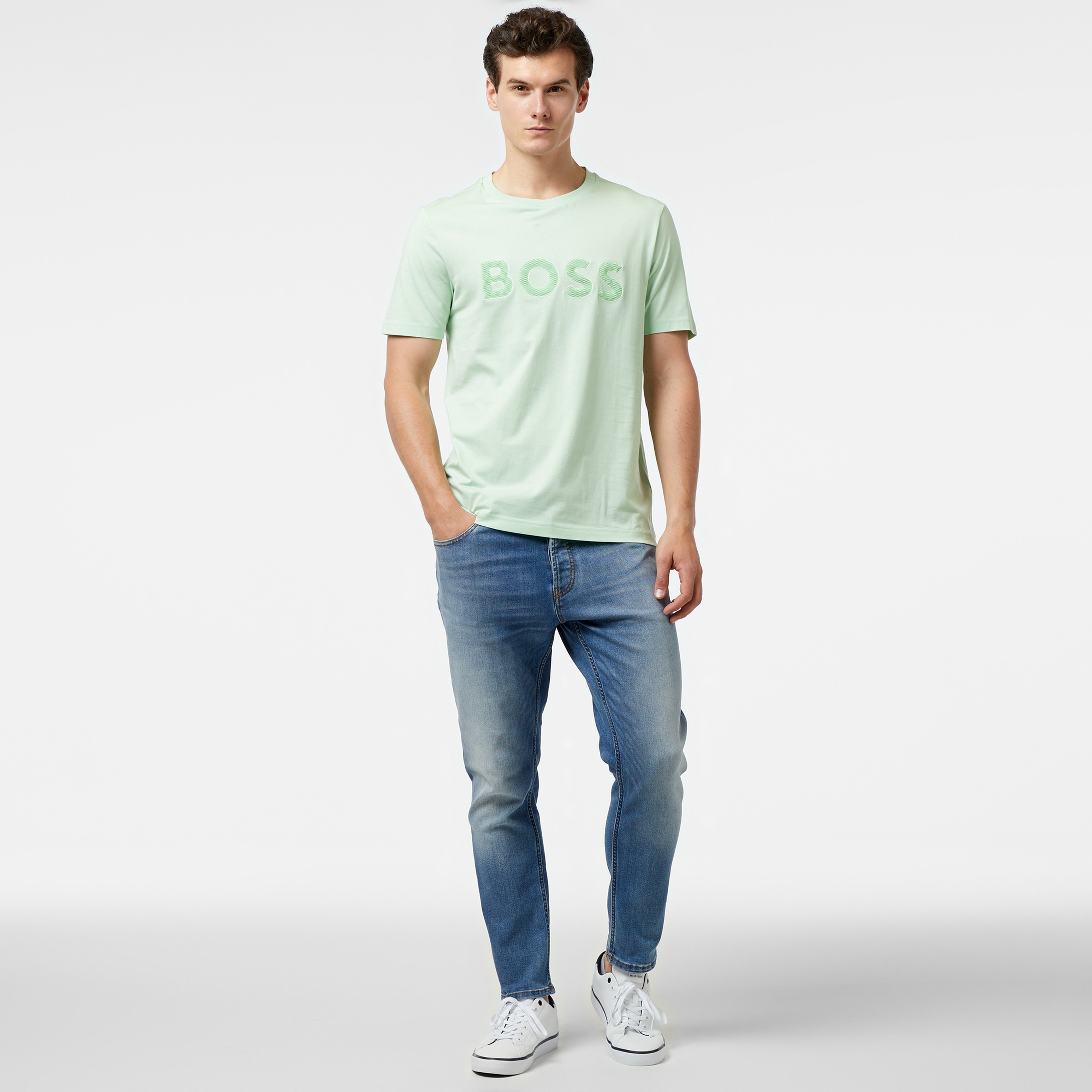 Boss Erkek Yeşil T-ShirtXXL50512866| Occasion