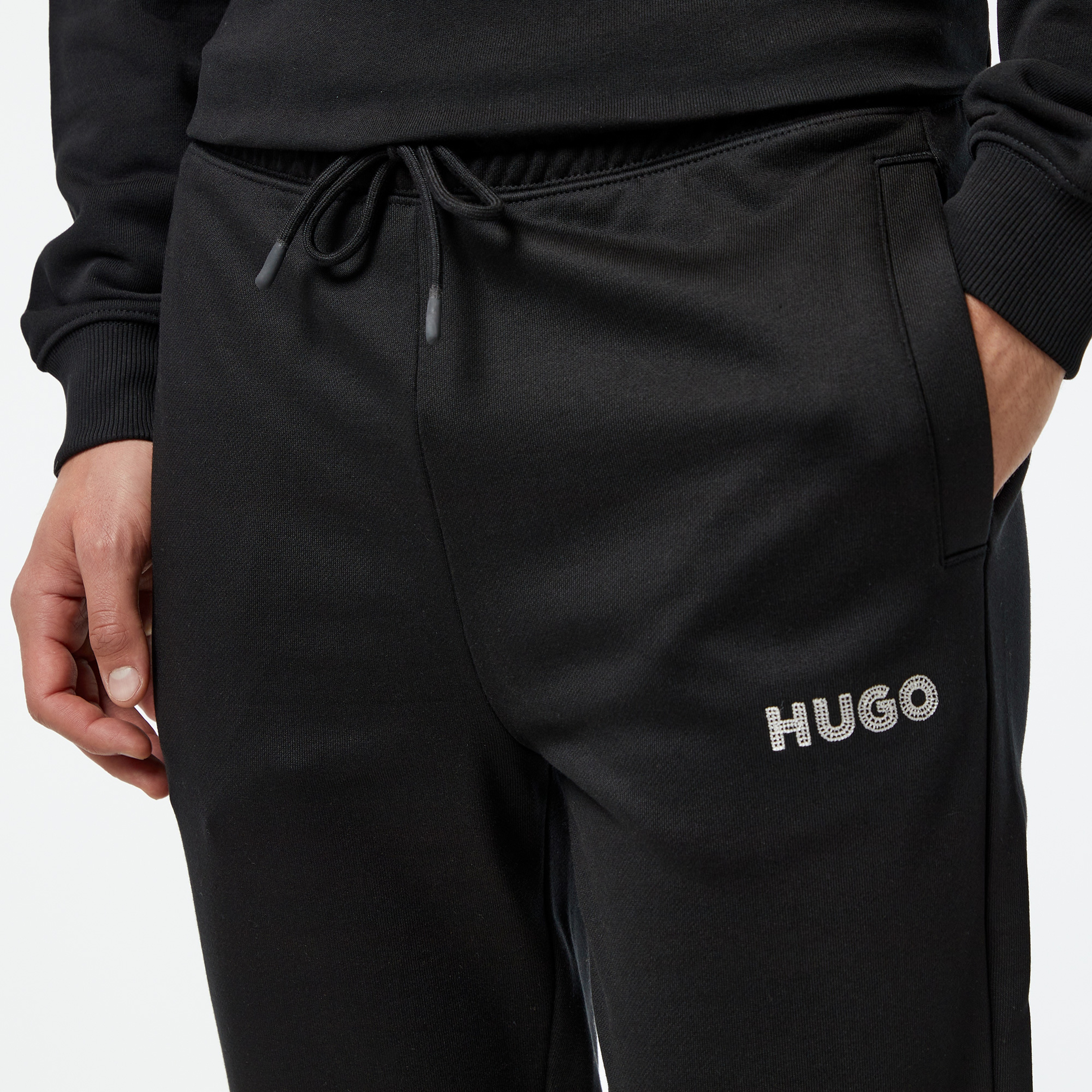 Hugo Erkek Siyah Eşofman Altı