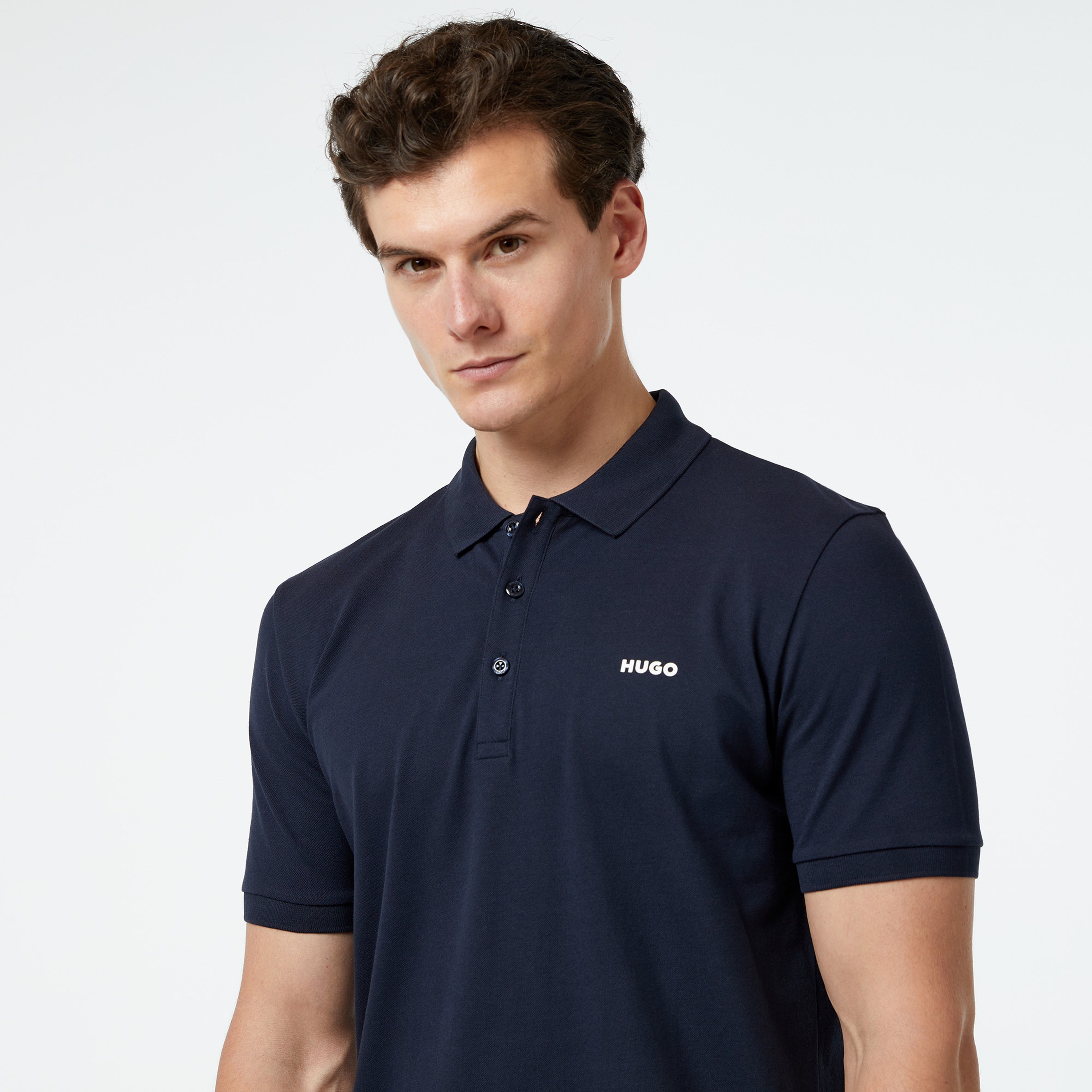 Hugo Erkek Lacivert Polo