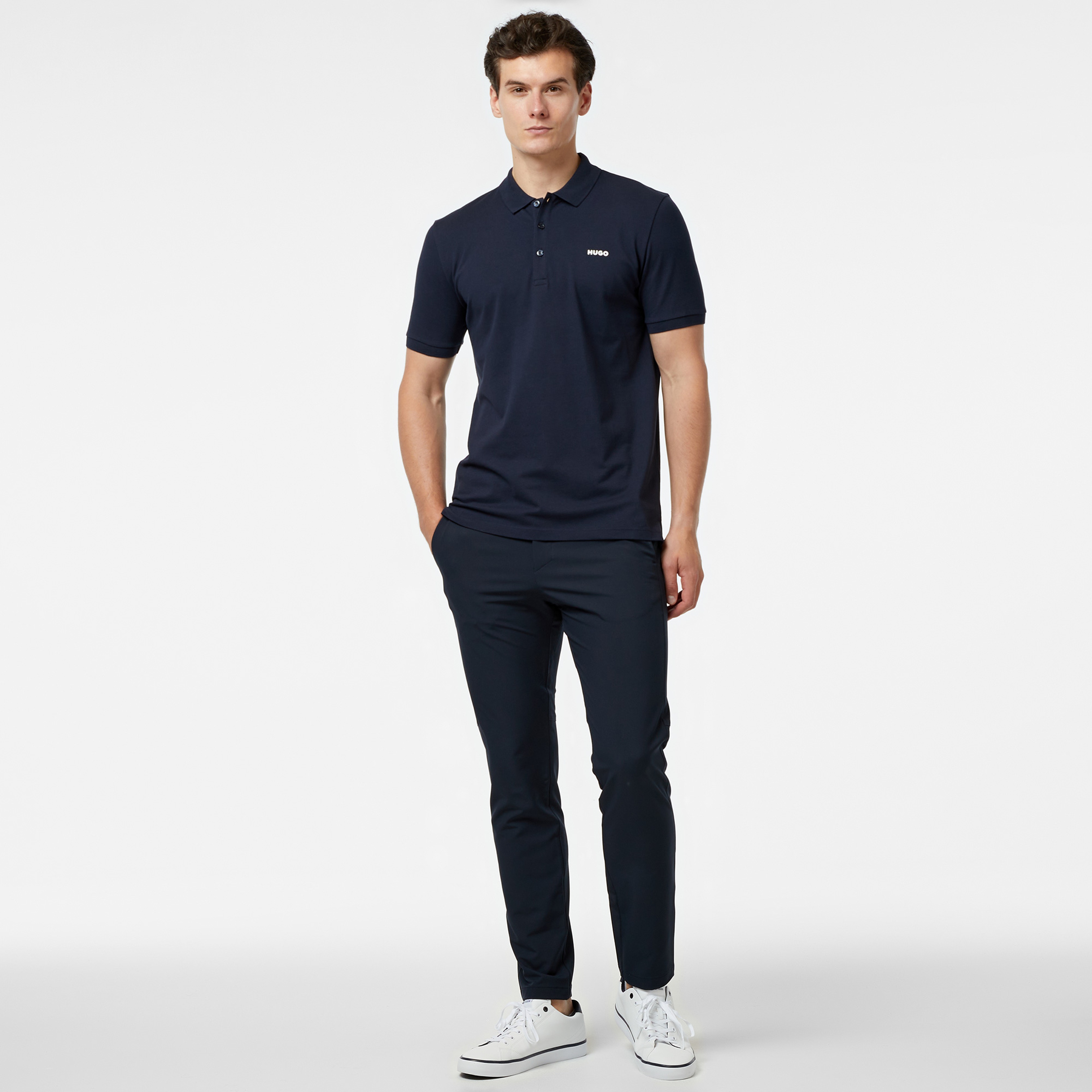 Hugo Erkek Lacivert Polo