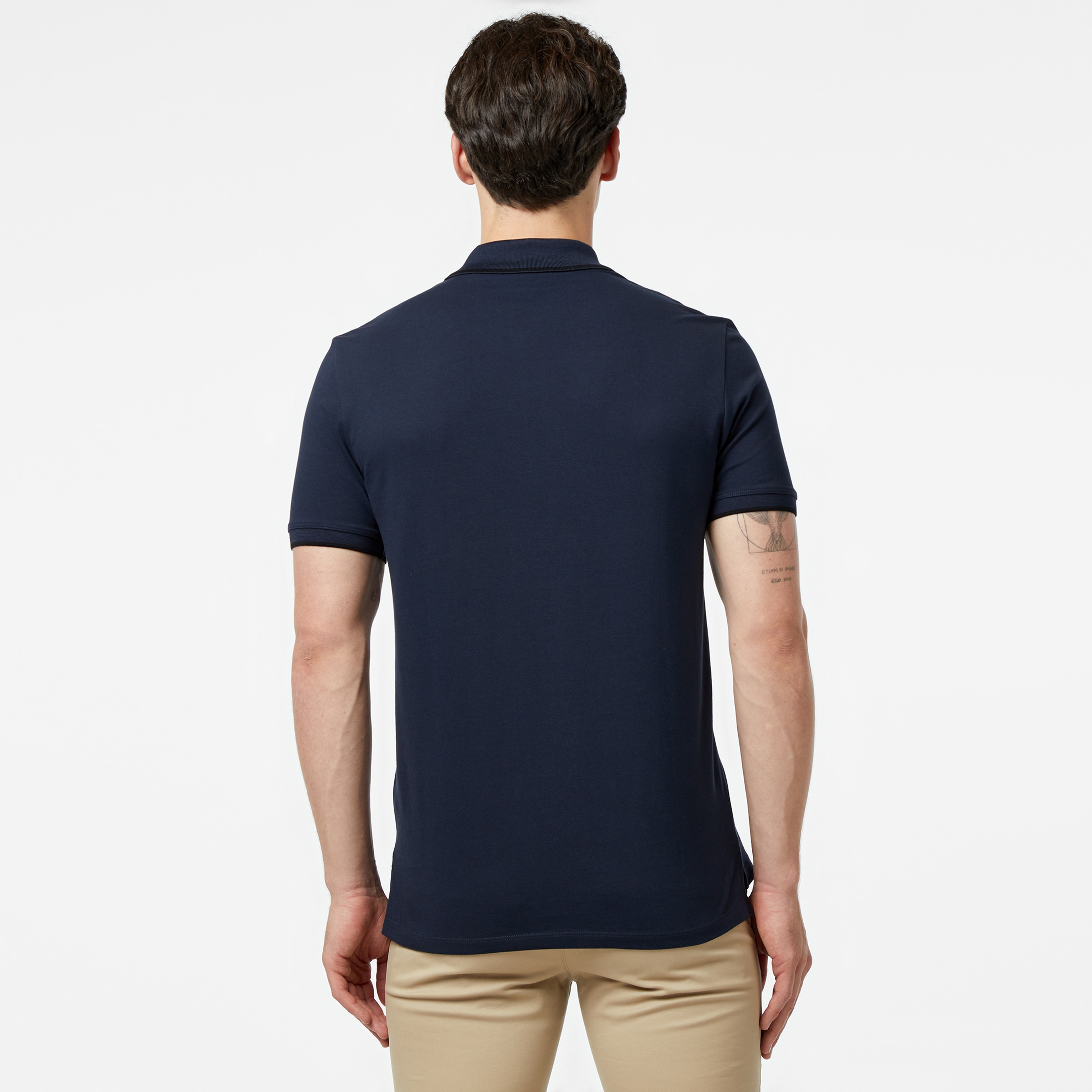 Hugo Erkek Lacivert Polo