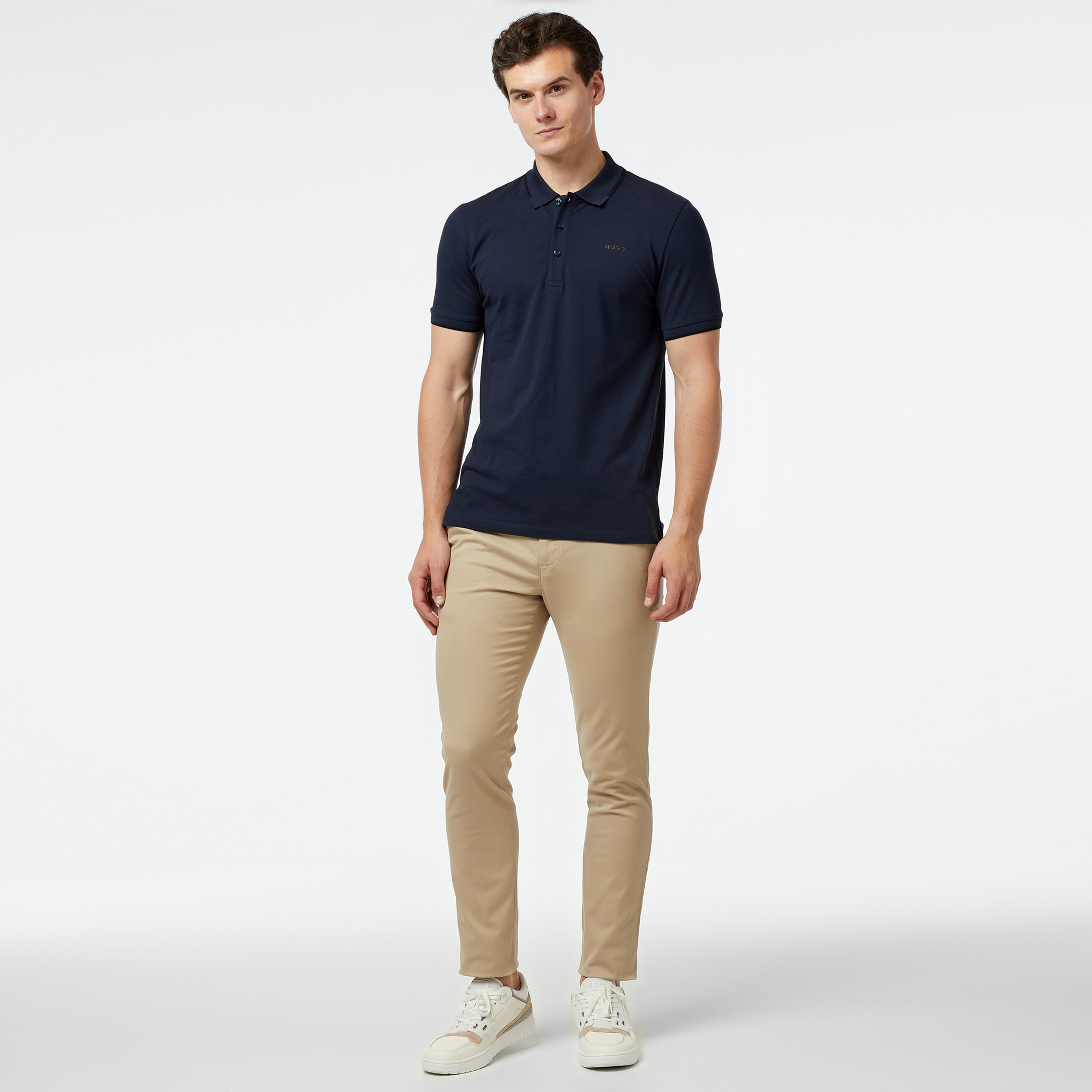 Hugo Erkek Lacivert Polo