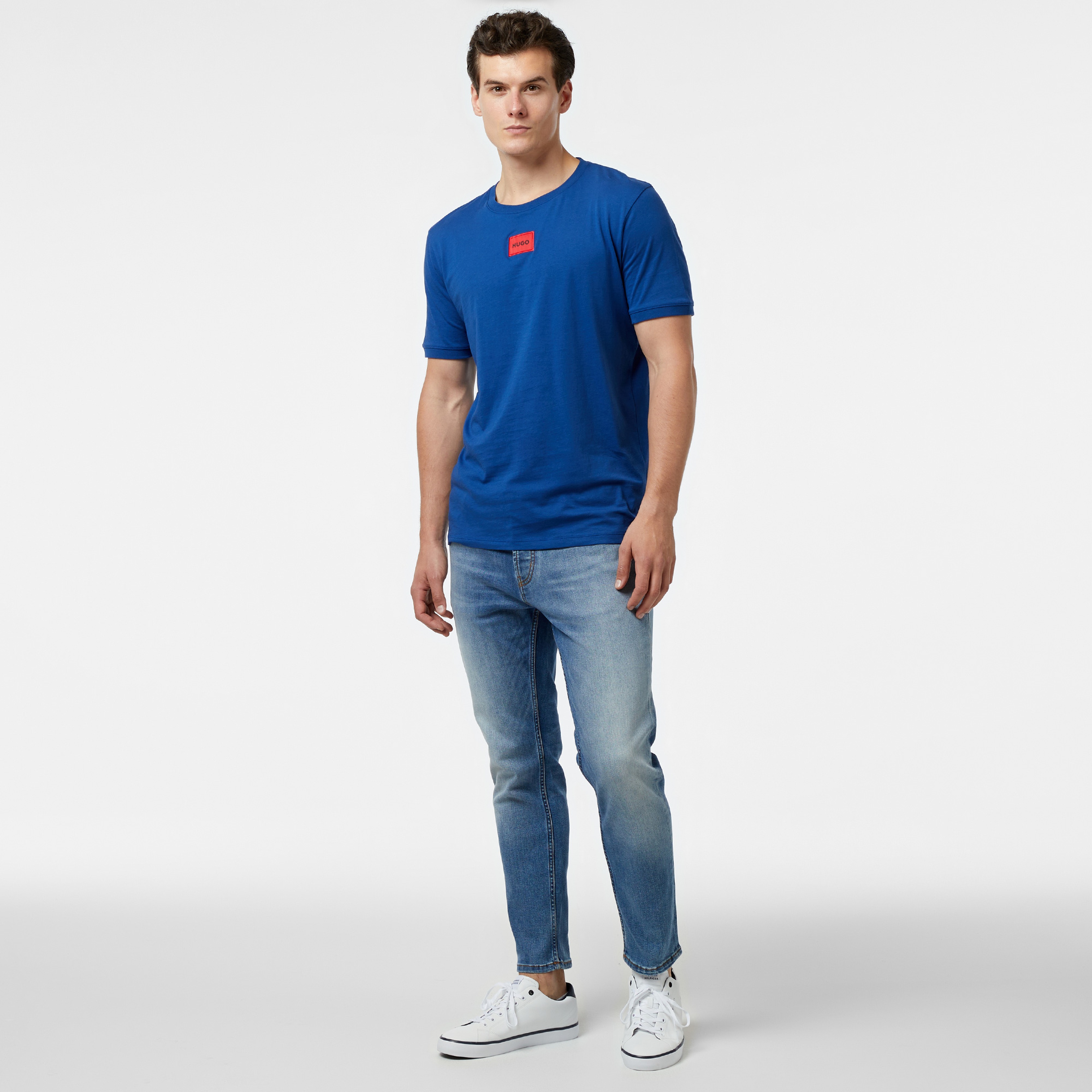 Hugo Erkek Mavi T-Shirt
