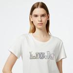 Liu Jo Kadın Beyaz T-Shirt