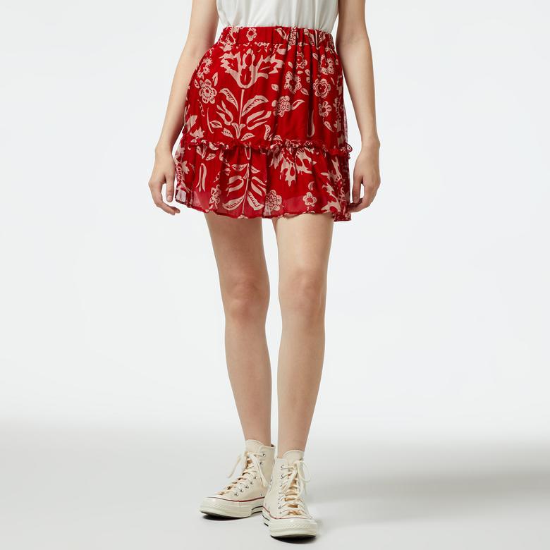 Liu Jo Kadın Kırmızı Etek