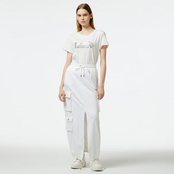 Liu Jo Kadın Beyaz Etek