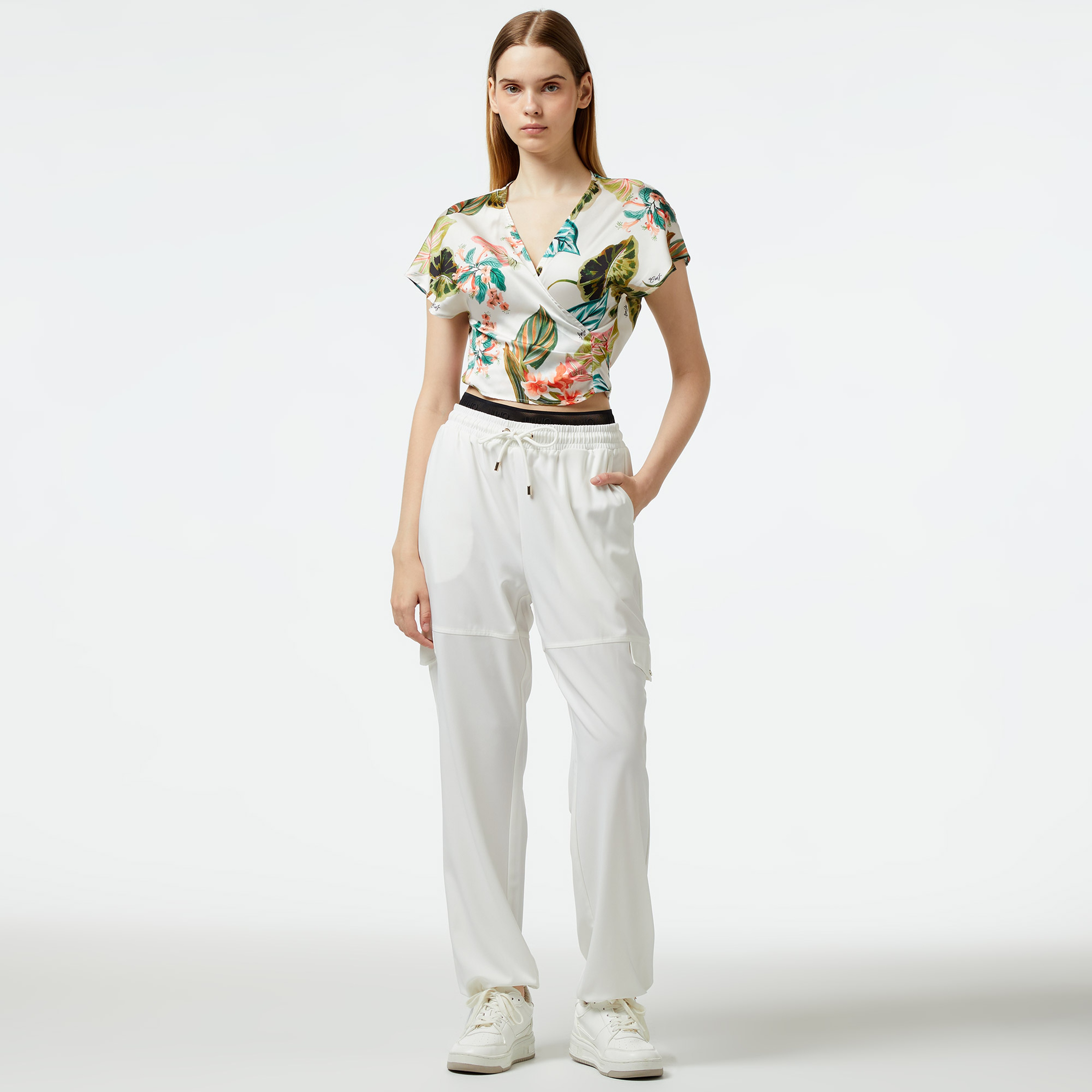 Liu Jo Kadın Beyaz Bluz