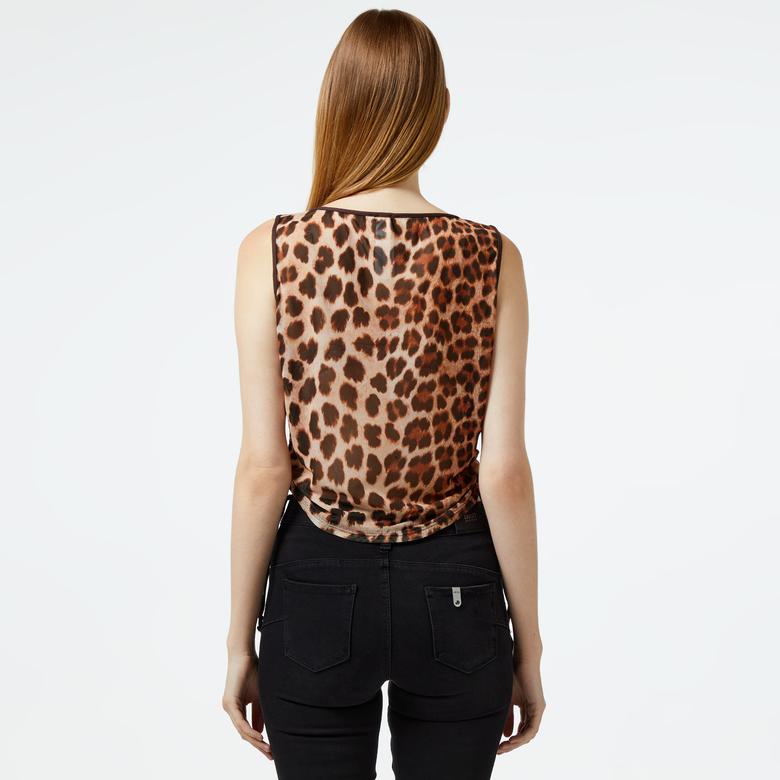 Liu Jo Kadın Kahverengi T-Shirt