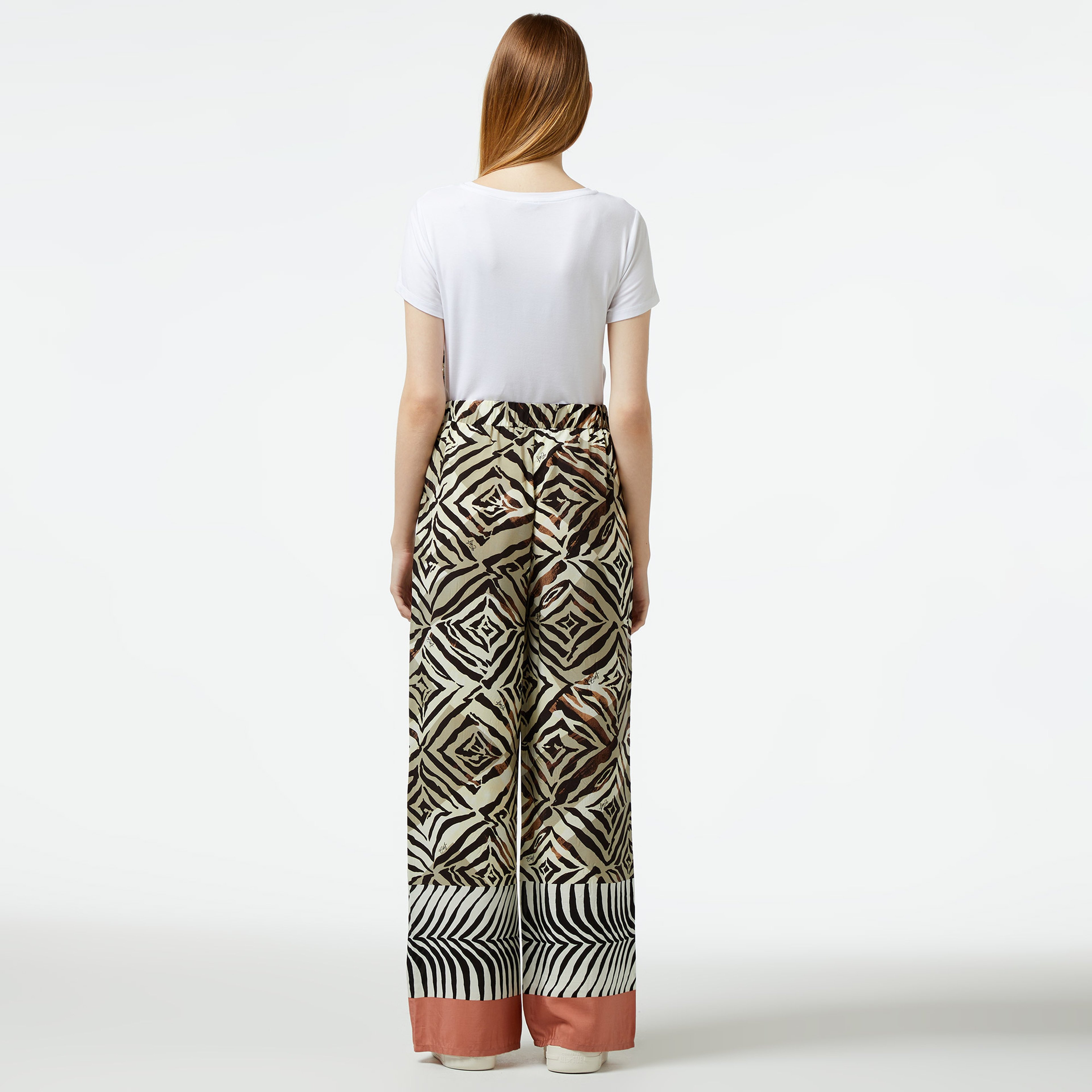 Liu Jo Kadın Turuncu Pantolon