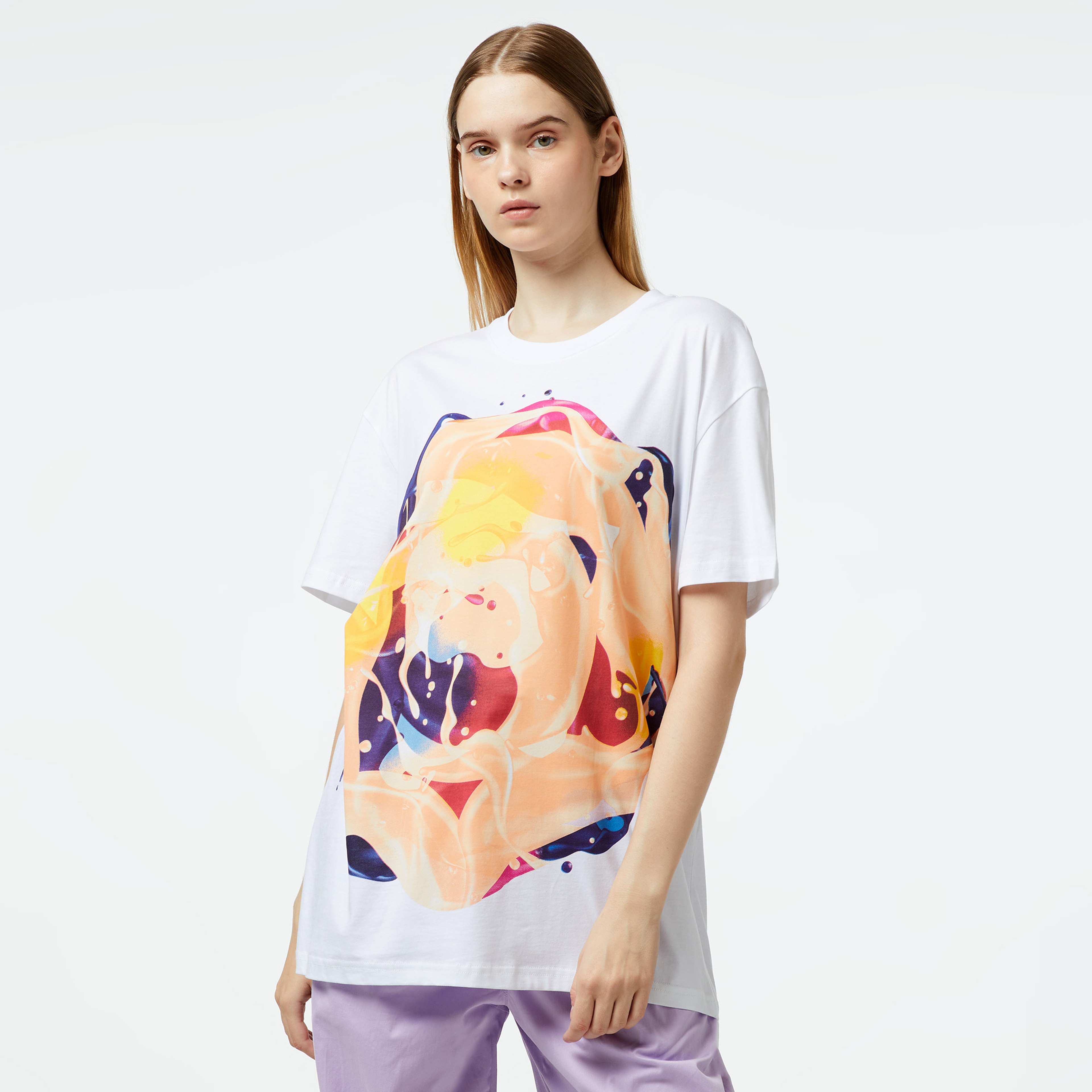 Ace Nayman Unisex Beyaz T-Shirt