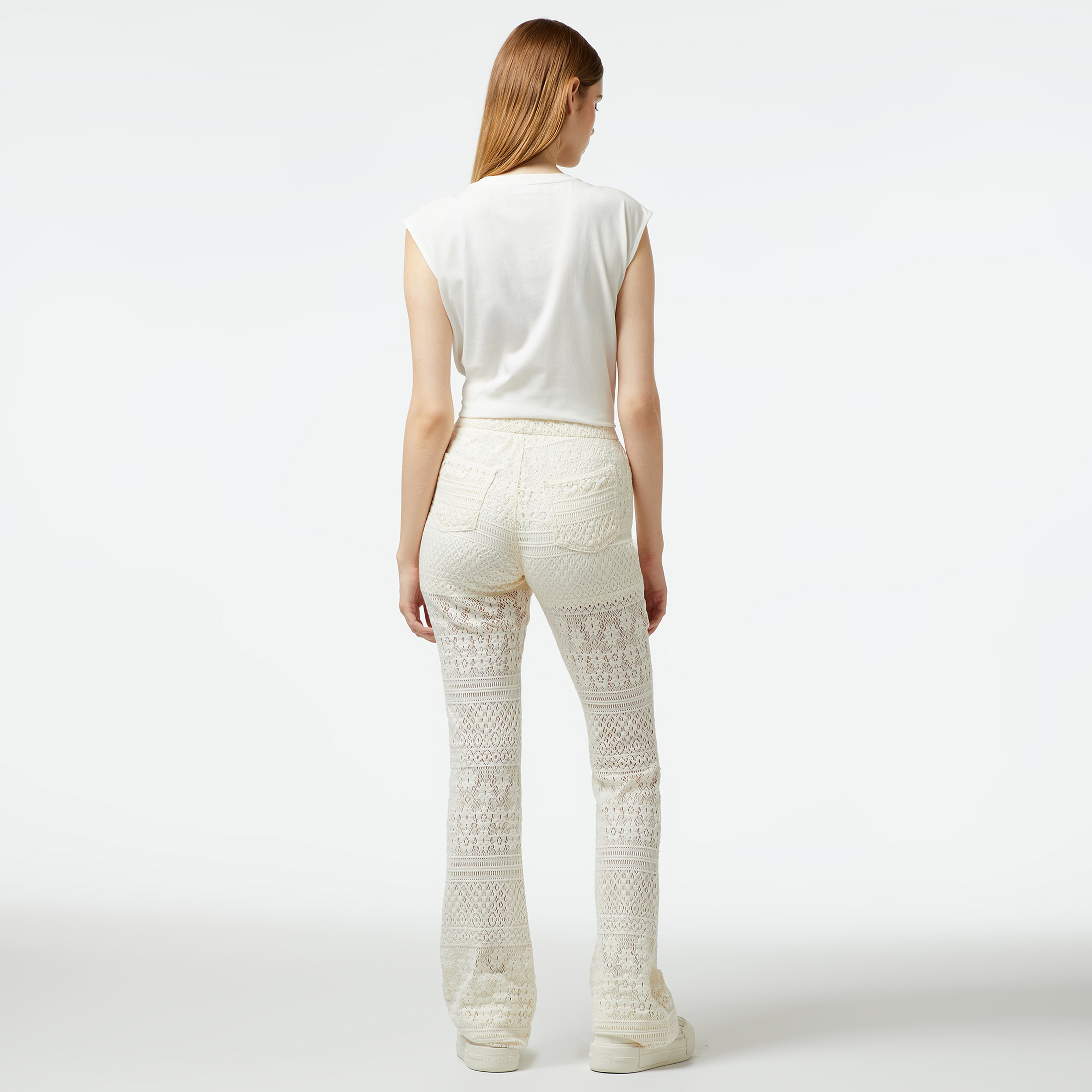 Liu Jo Kadın Bej Pantolon