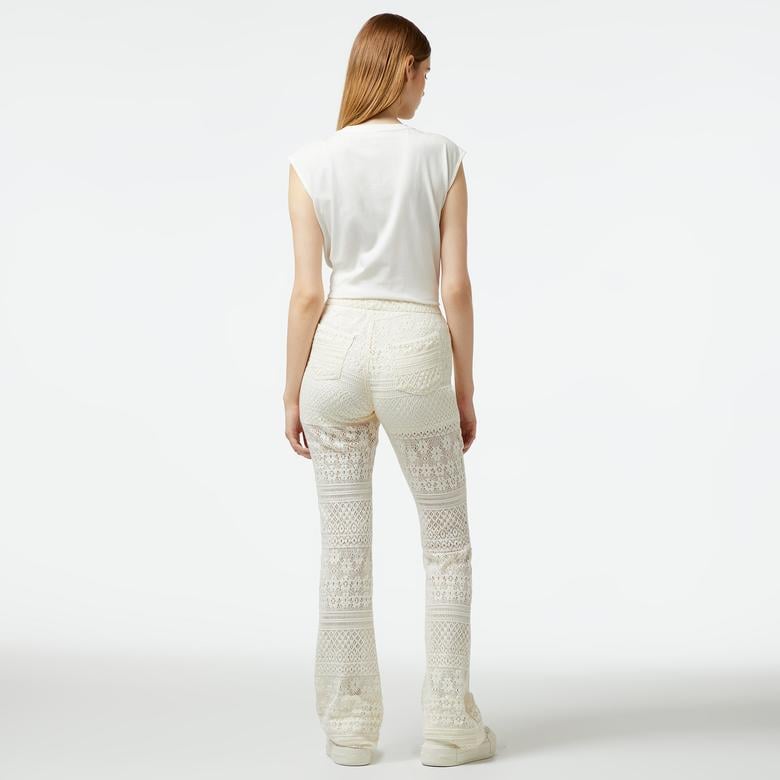 Liu Jo Kadın Bej Pantolon