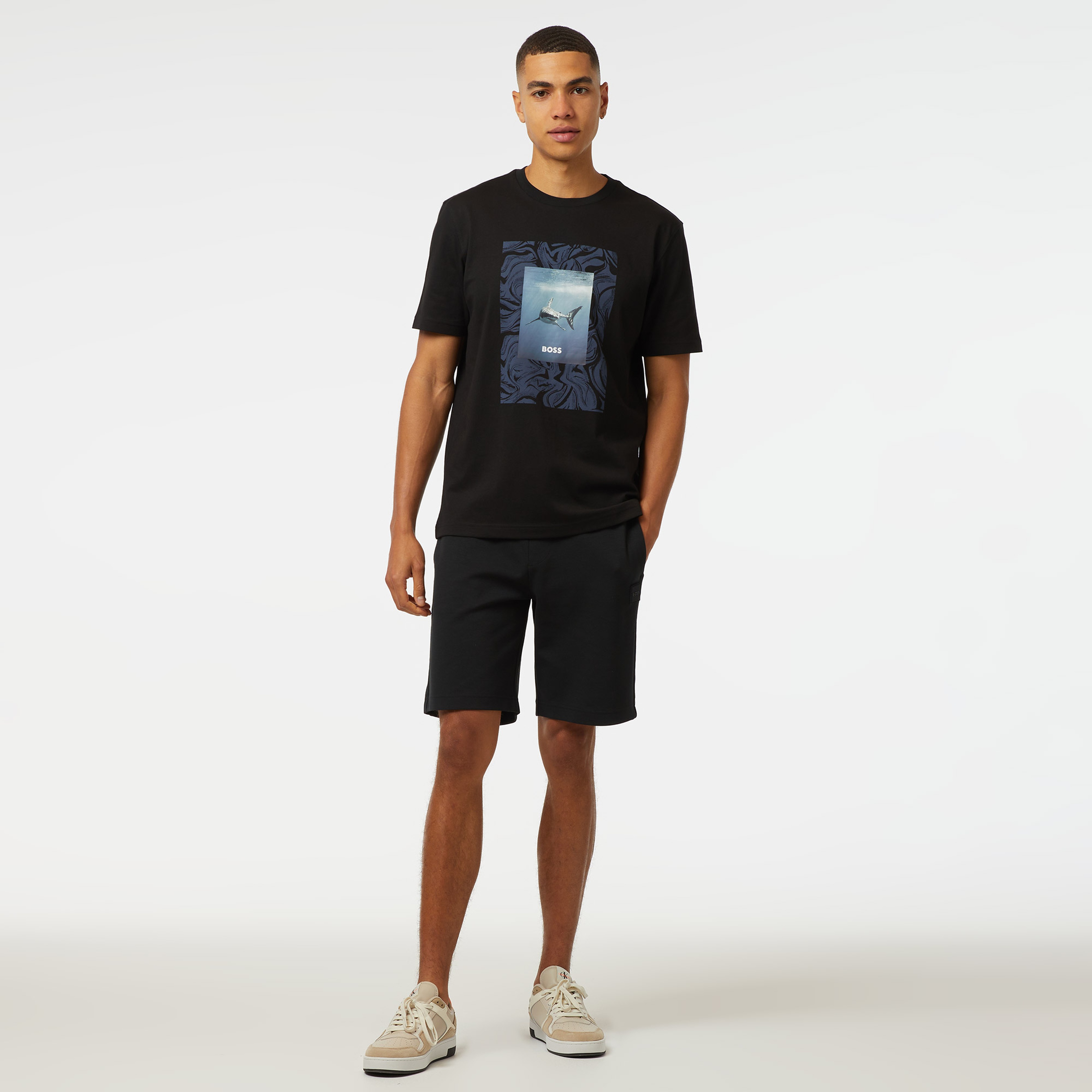 Boss Te Tucan Erkek Siyah T-Shirt