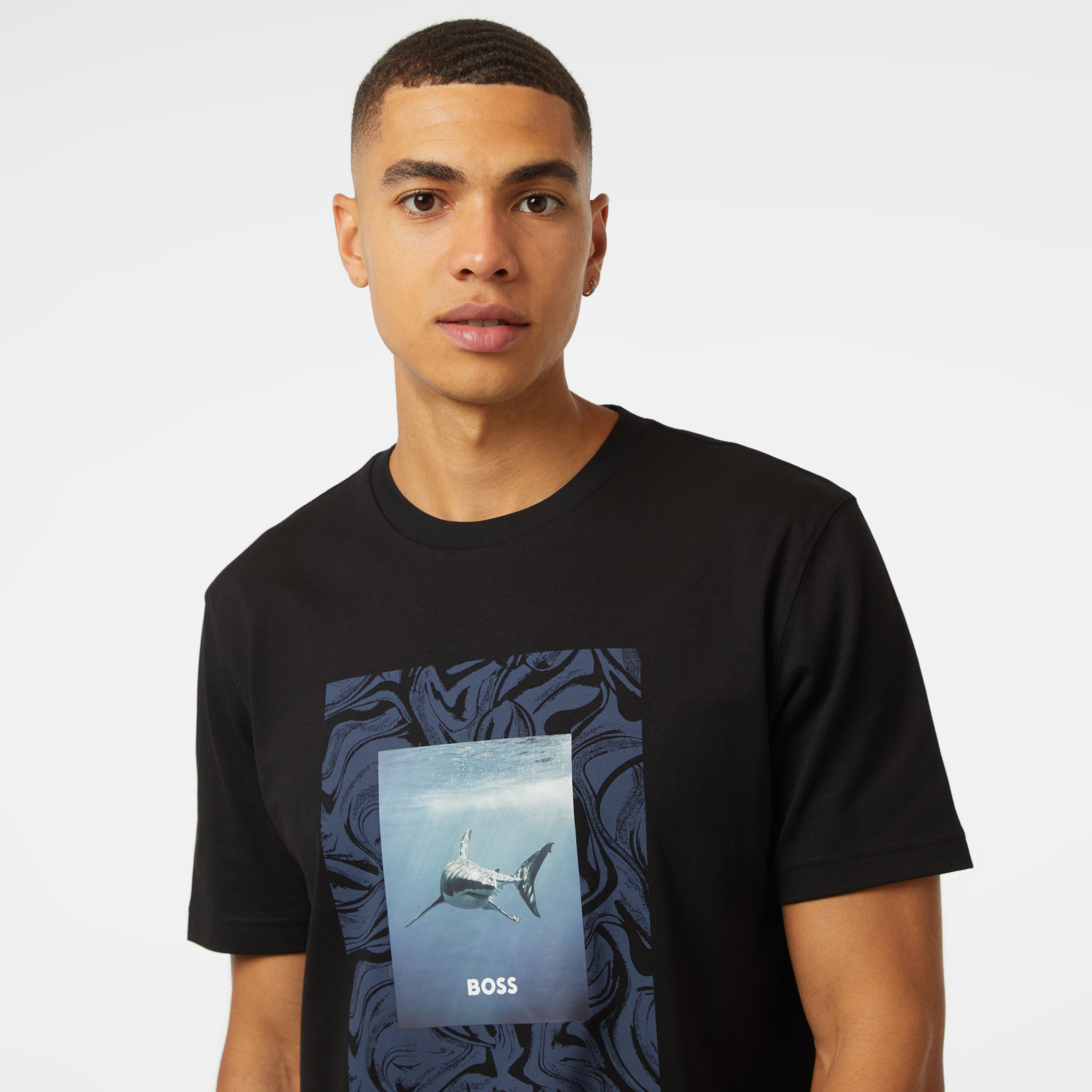 Boss Te Tucan Erkek Siyah T-Shirt