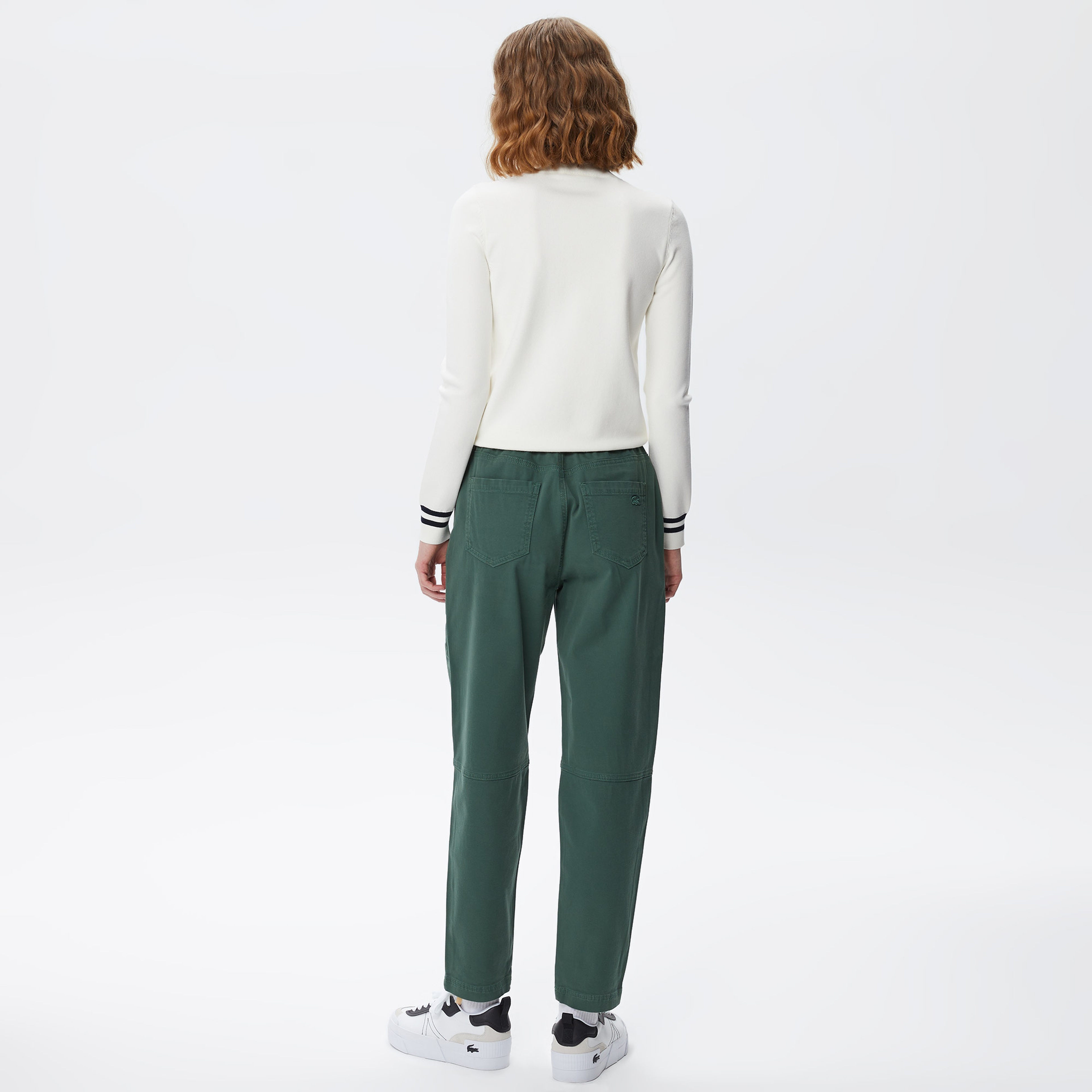 Lacoste Kadın Yeşil Pantolon