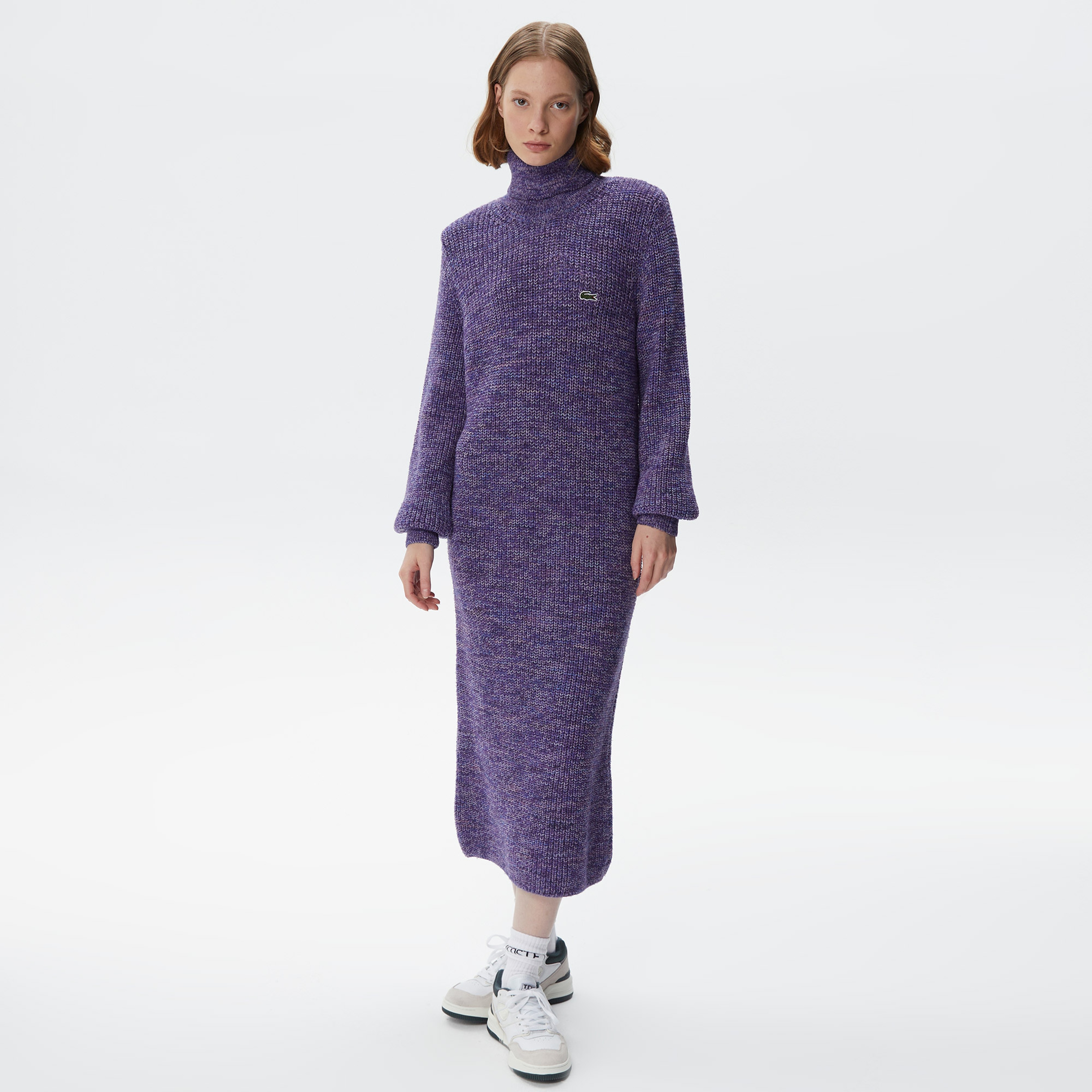 Lacoste Kadın Mor Elbise