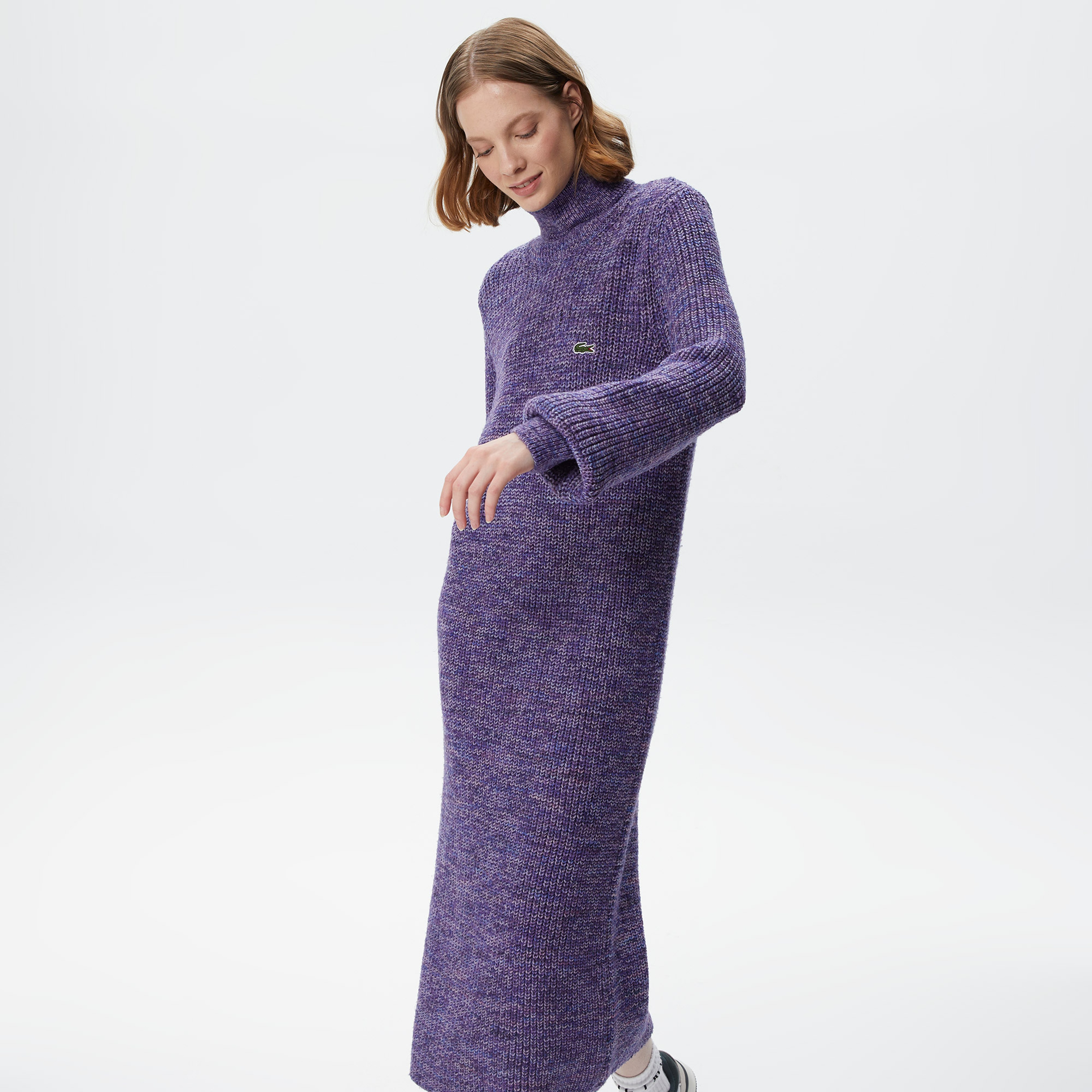 Lacoste Kadın Mor Elbise