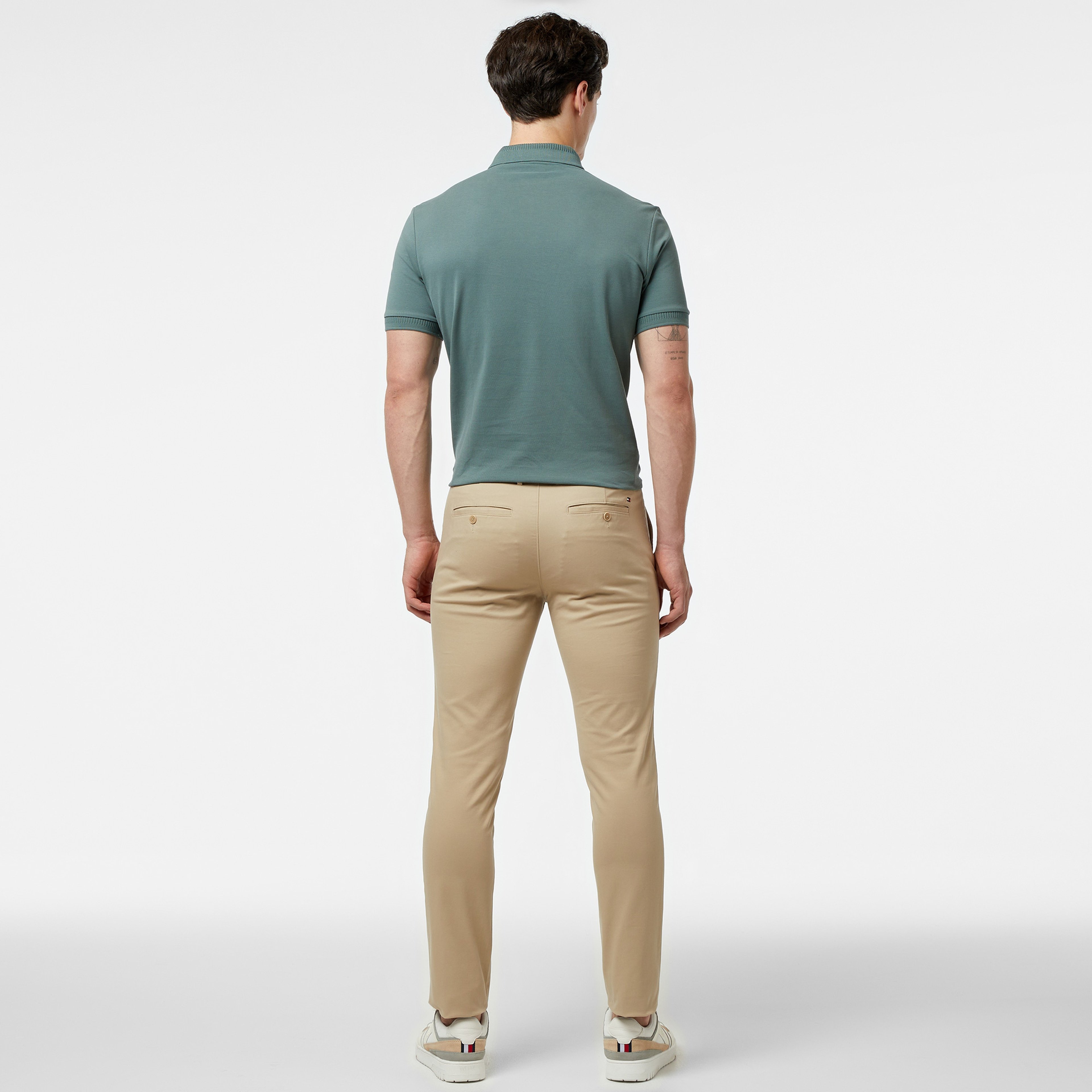 Tommy Hilfiger Erkek Bej Pantolon