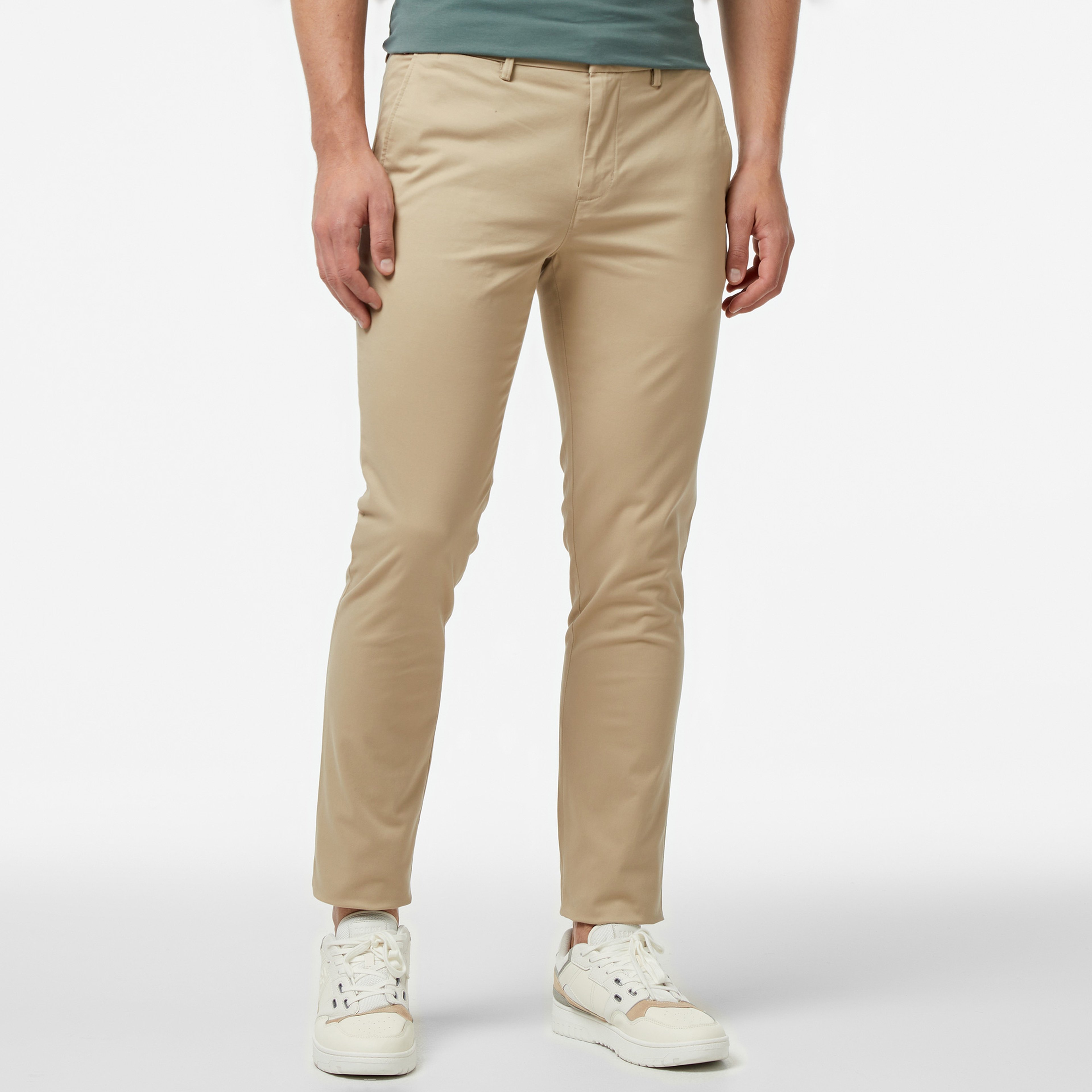 Tommy Hilfiger Erkek Bej Pantolon