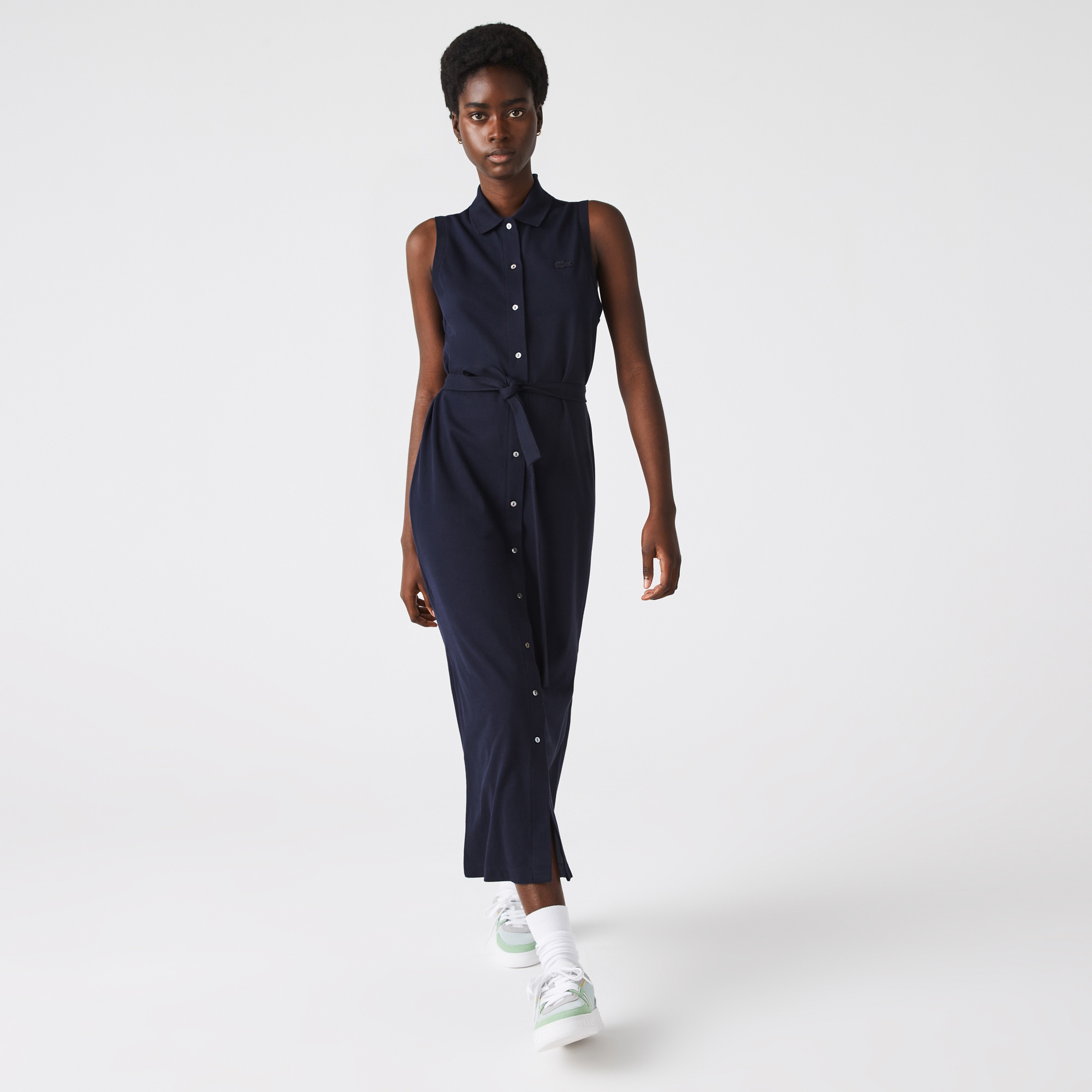 Lacoste Kadın Lacivert Elbise